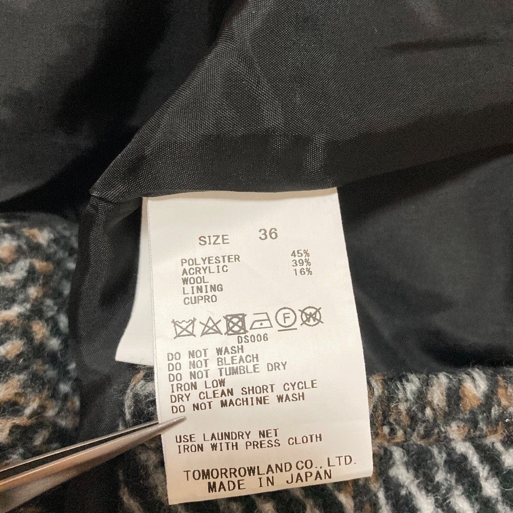 Other Other MACPHEE Herringbone Double-Breasted Coat Textile Outerwear DUTY FREE for USA Size ONE SIZE - 6 Thumbnail