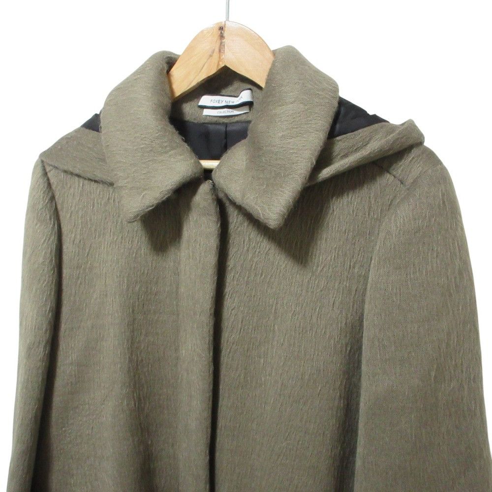 Other Other FOXEY NEW YORK collection Bonded Mohair Coat Textile Outerwear 34617 DUTY FREE for USA Size ONE SIZE - 3 Thumbnail