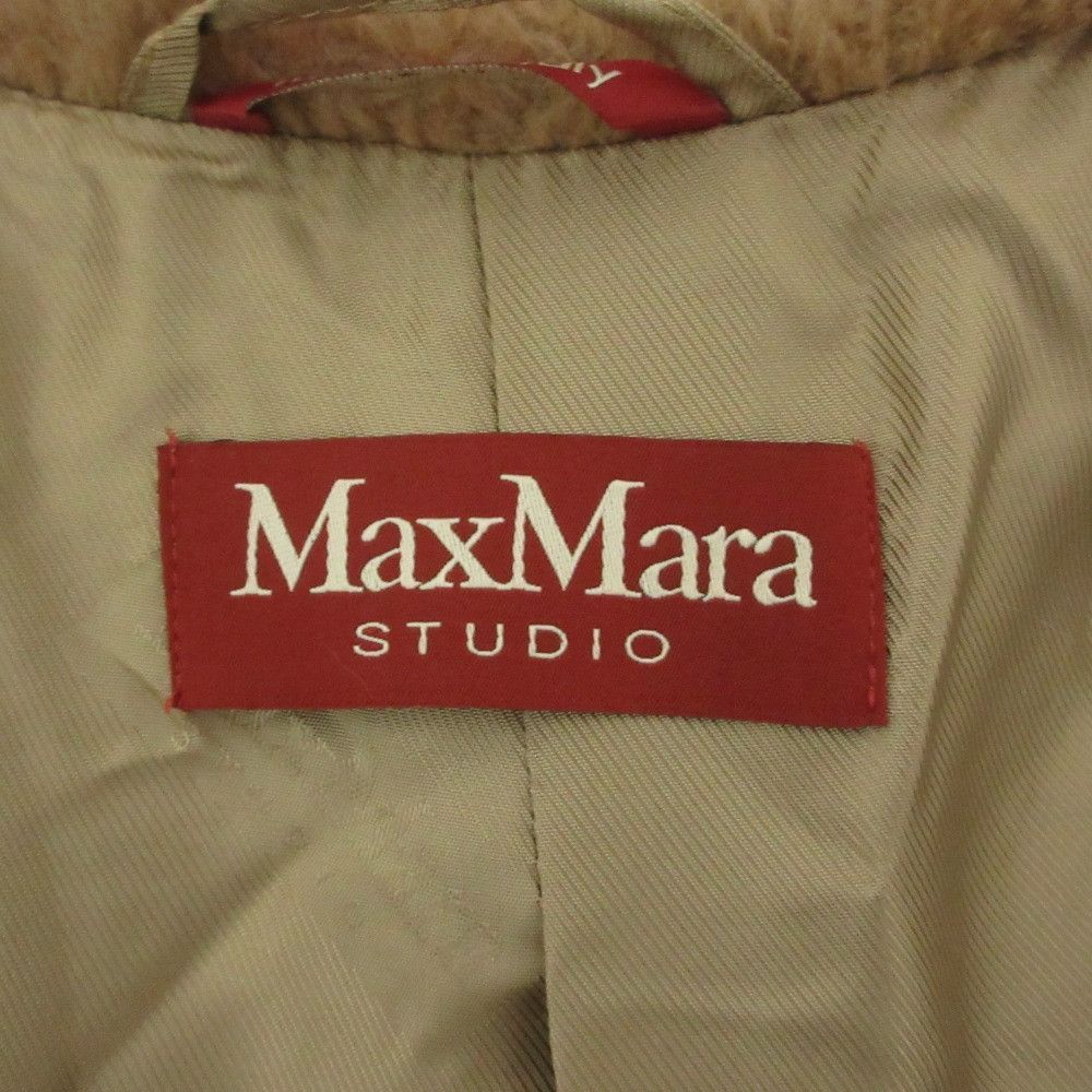 Max Mara Max Mara Max Mara STUDIO Shaggy Alpaca Coat Fur Outerwear DUTY FREE for USA Size ONE SIZE - 7 Thumbnail