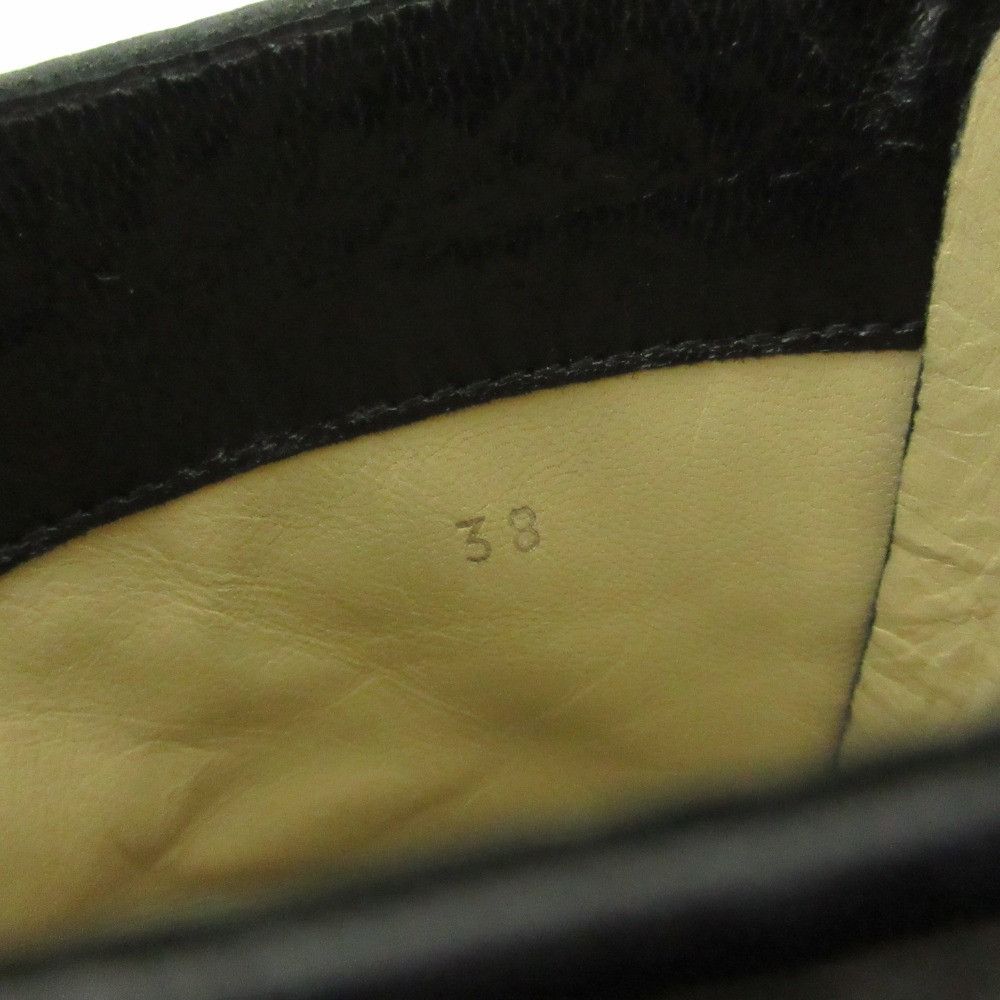 Jimmy Choo Jimmy Choo HAVANA FLAT Leather Short Boots Leather Shoes DUTY FREE for USA