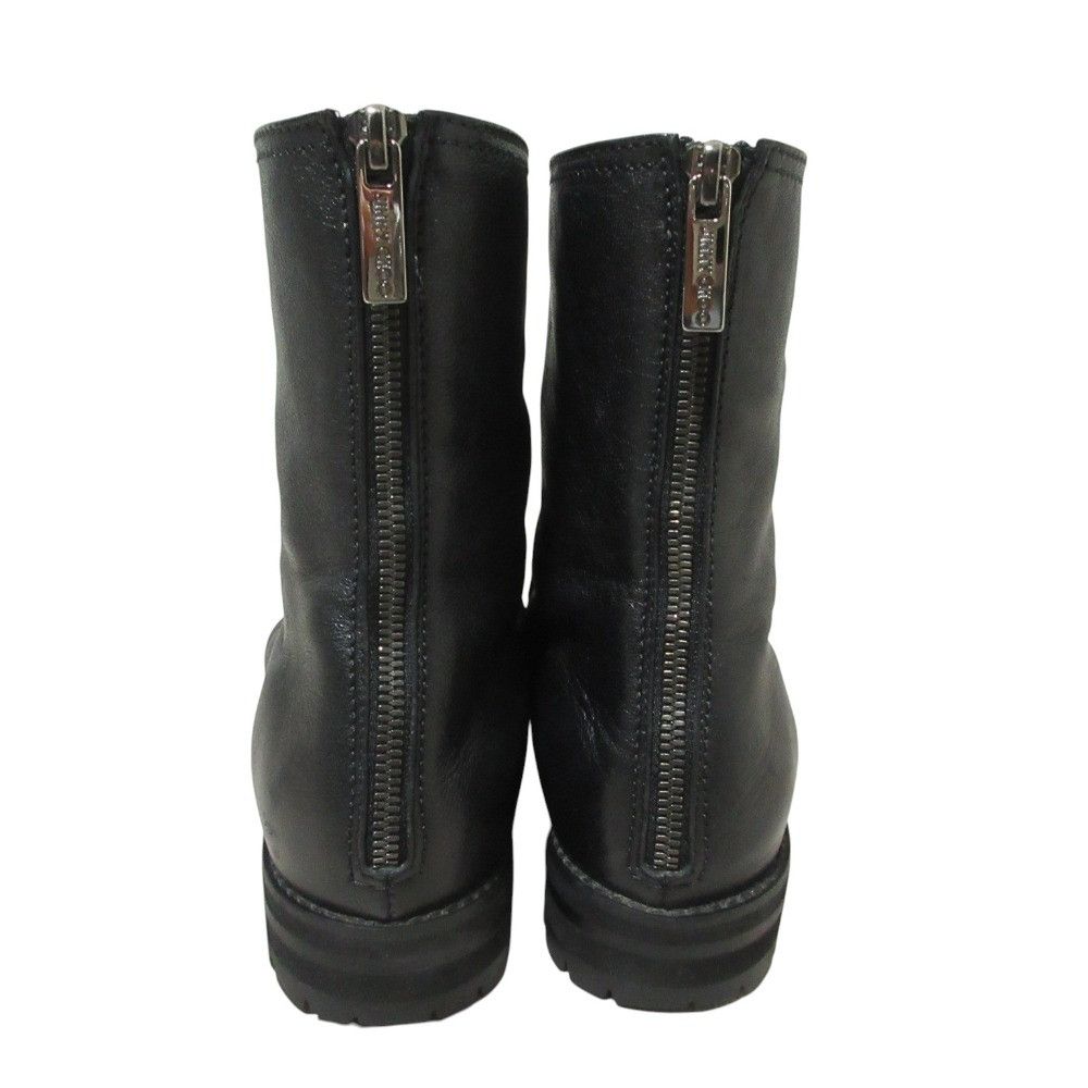 Jimmy Choo Jimmy Choo HAVANA FLAT Leather Short Boots Leather Shoes DUTY FREE for USA