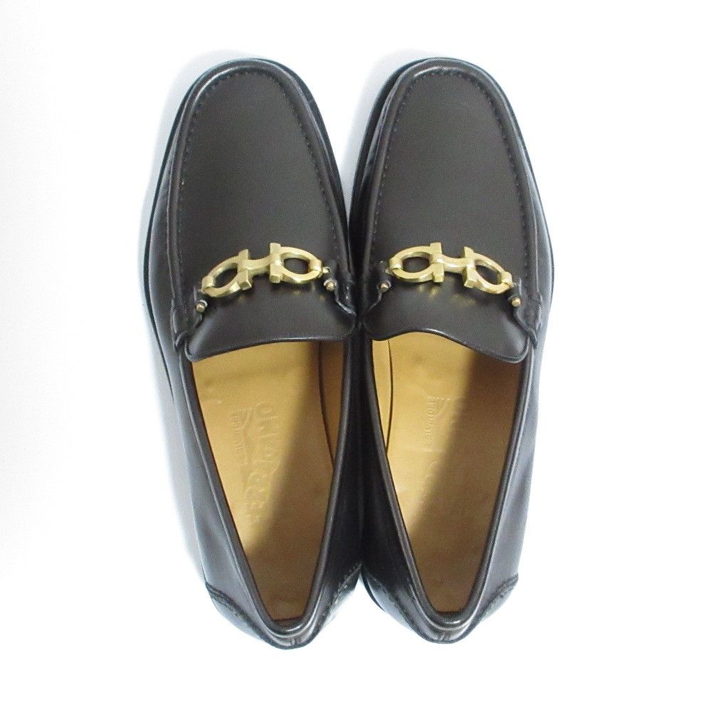 Salvatore Ferragamo Salvatore Ferragamo Salvatore Ferragamo Gancini Loafer Leather Shoes DUTY FREE for USA Size ONE SIZE - 4 Thumbnail