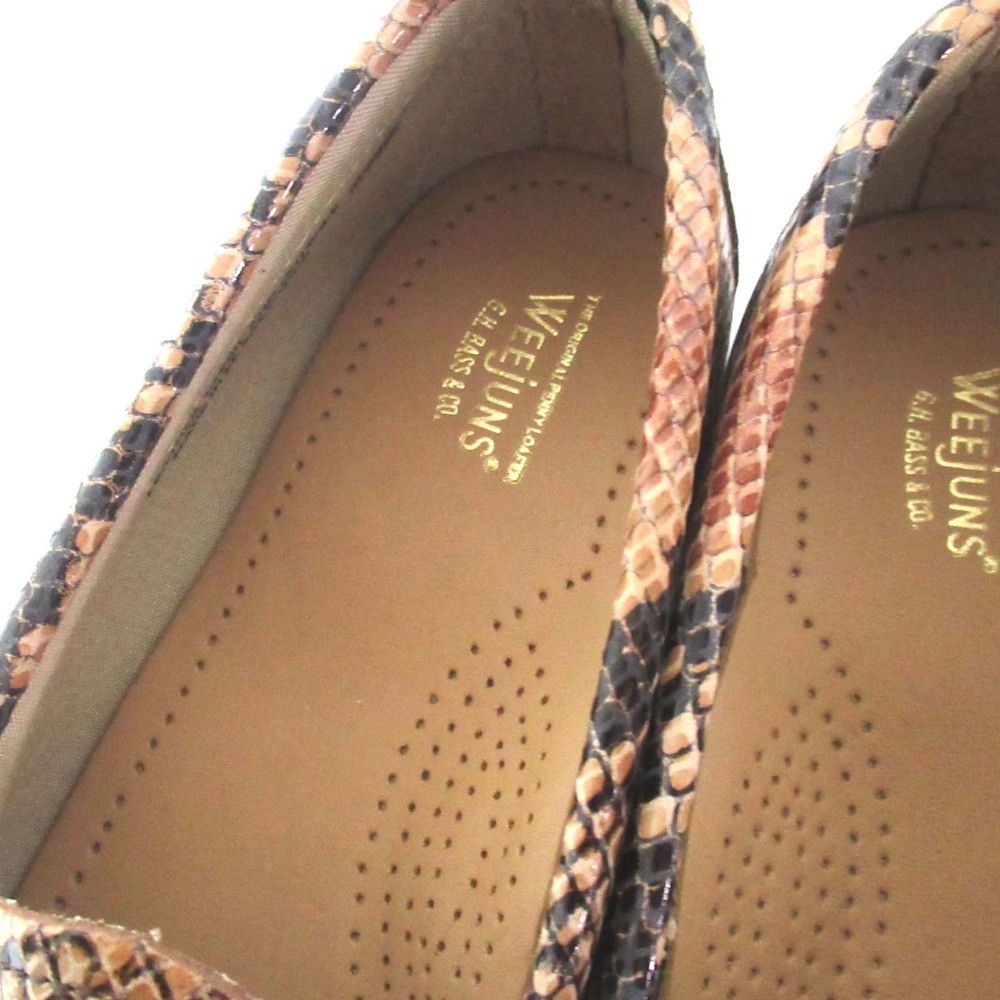 Other Other G.H. Bass Weejuns Python Leather Loafer Leather Shoes DUTY FREE for USA Size ONE SIZE - 5 Thumbnail