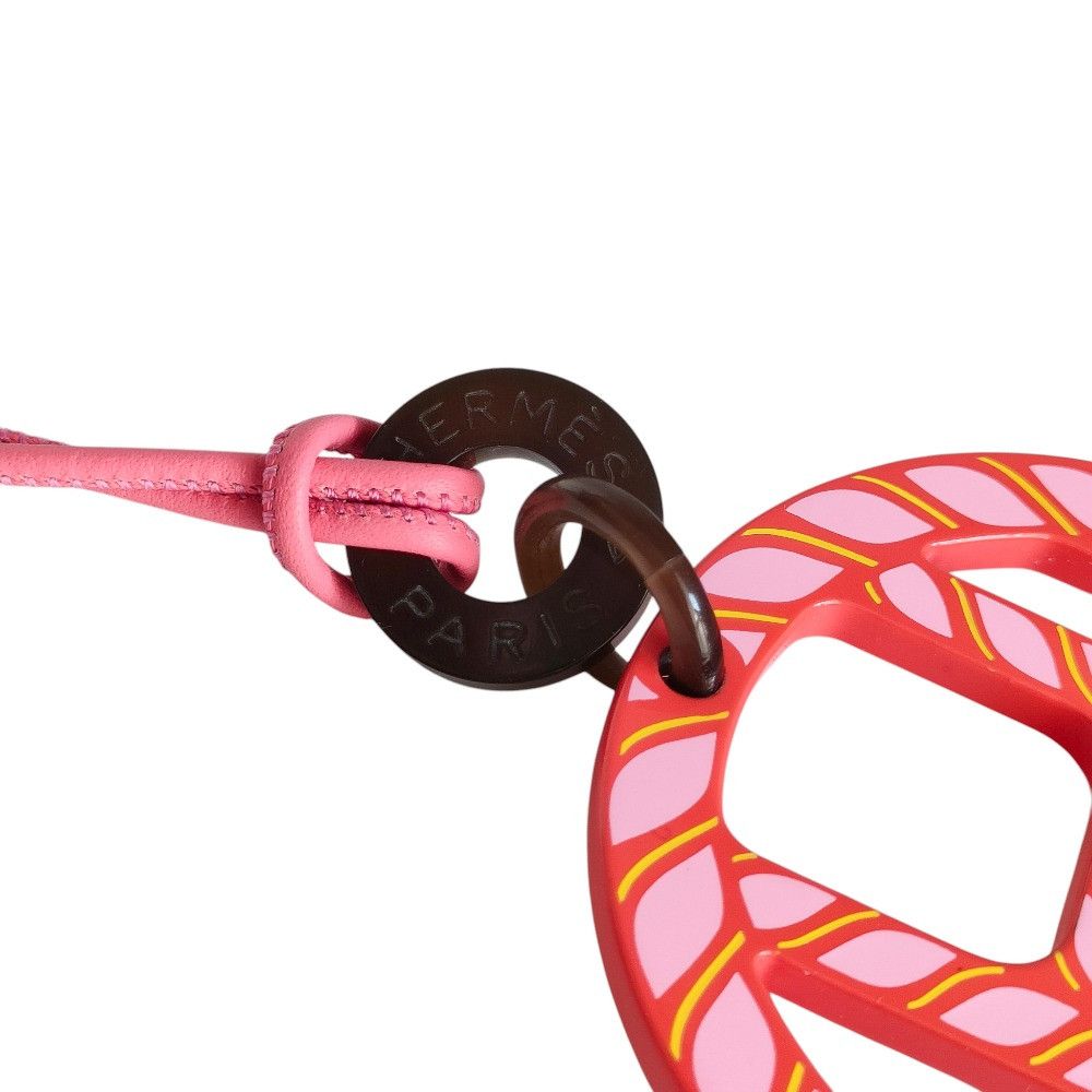 Hermes Hermes Hermès H Equipe Nautic Leather Necklace Leather Necklace DUTY FREE for USA Size ONE SIZE - 3 Thumbnail
