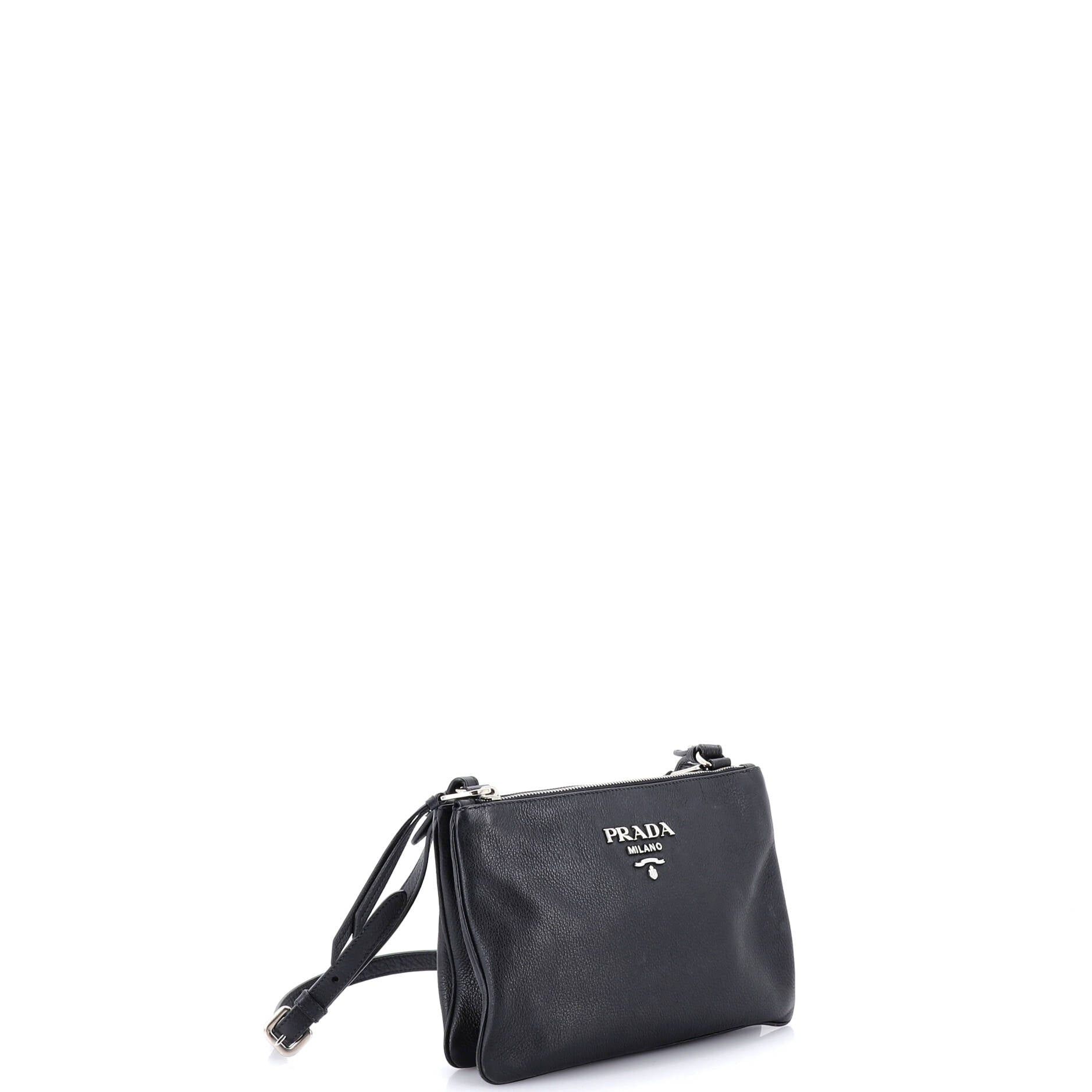Prada Double Zip Crossbody Bag Size ONE SIZE - 2 Thumbnail