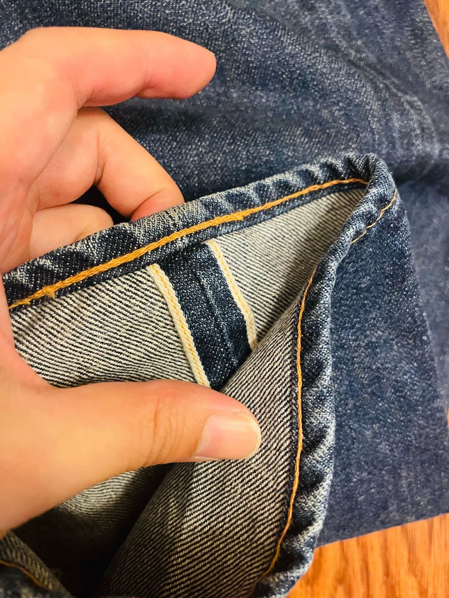 RESOLUTE RESOLUTE Retro Straight-Leg Denim Jeans Size US 33 - 8 Thumbnail