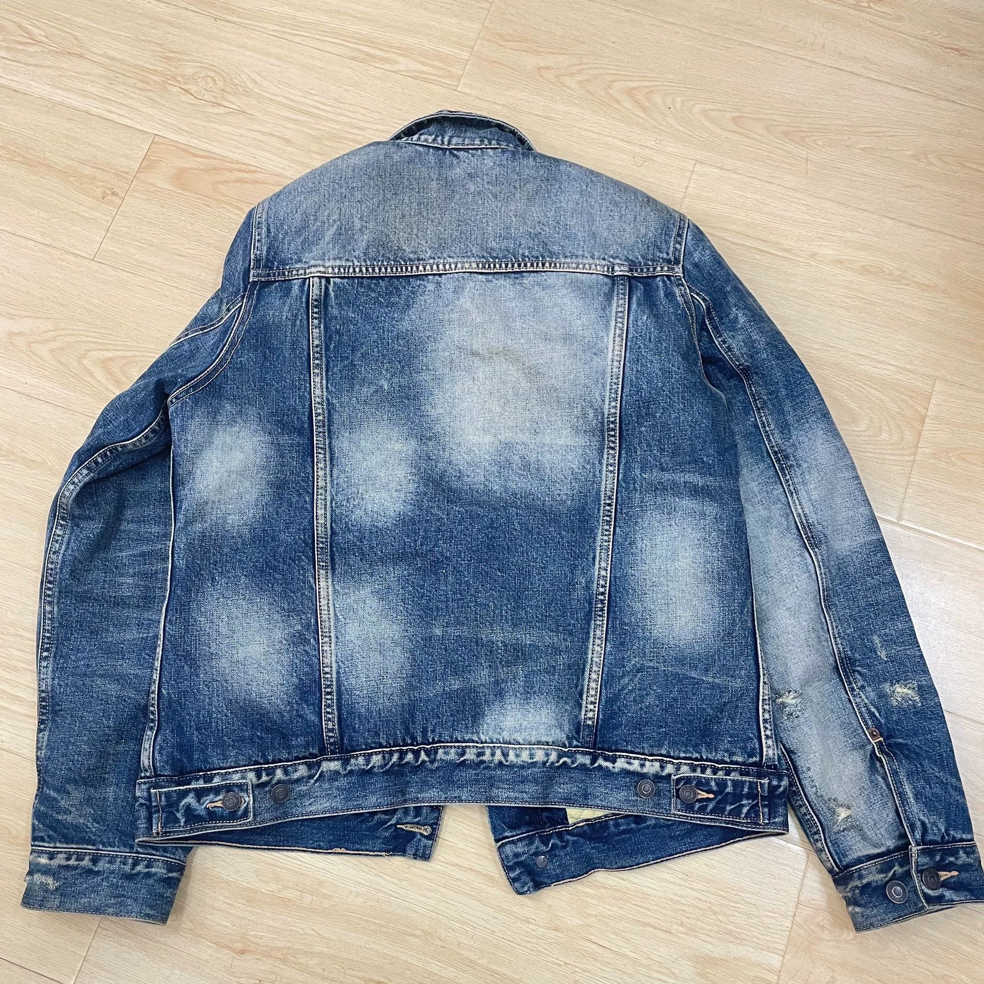 RRL Ralph Lauren RRL Quilted Denim Jacket Size US M / EU 48-50 / 2 - 2 Thumbnail