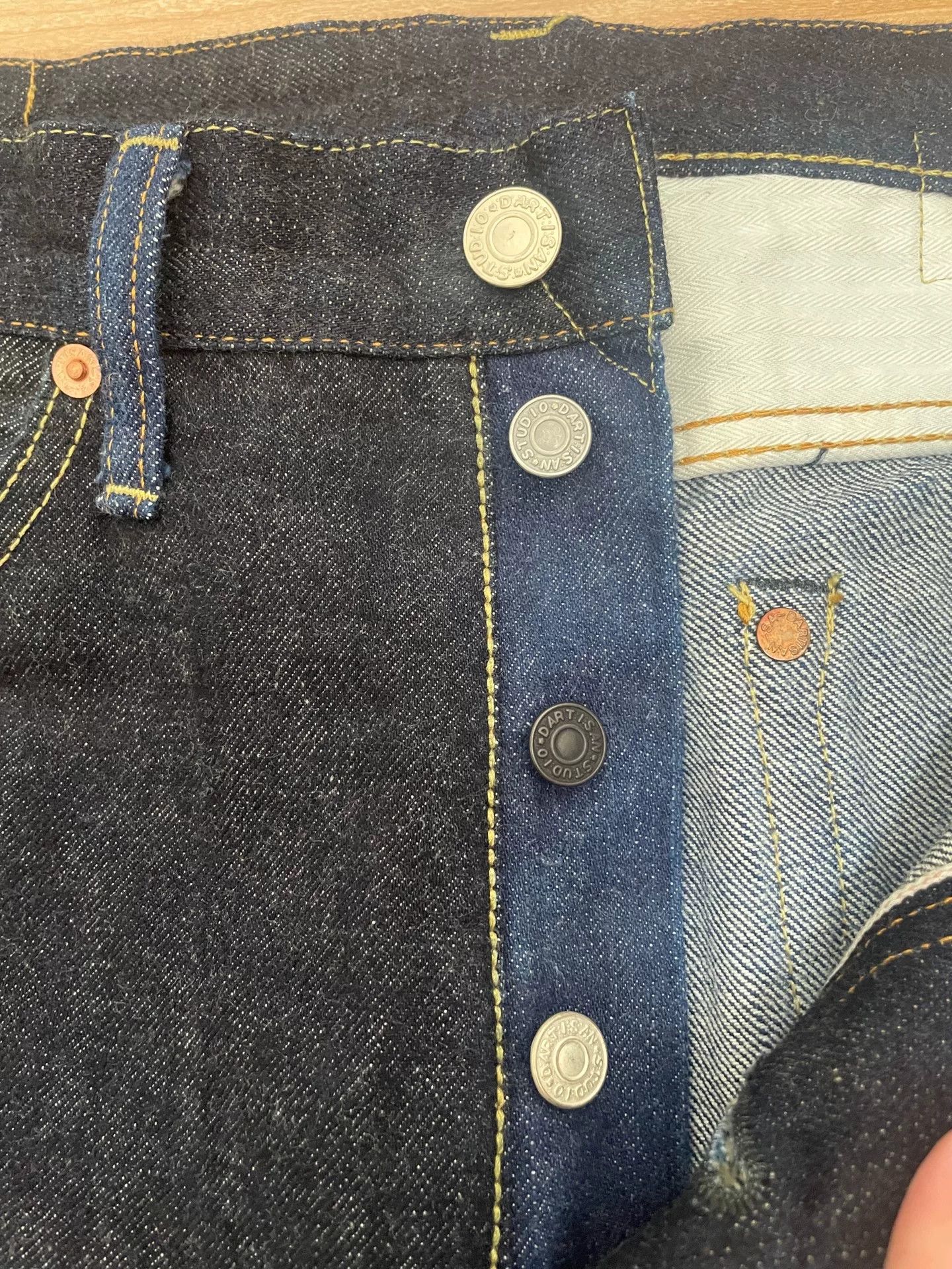 Studio D'Artisan Studio D'artisan Denim Pants W31 Size US 31 - 4 Thumbnail