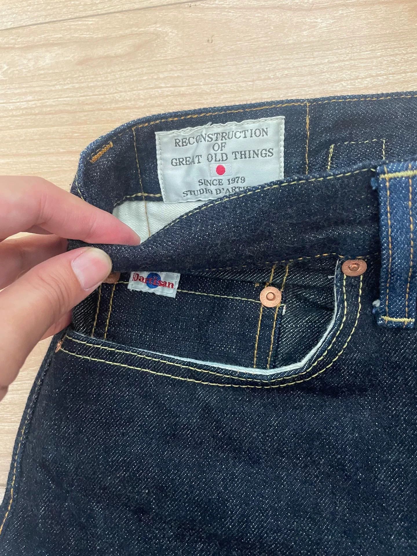 Studio D'Artisan Studio D'artisan Denim Pants W31 Size US 31 - 3 Thumbnail