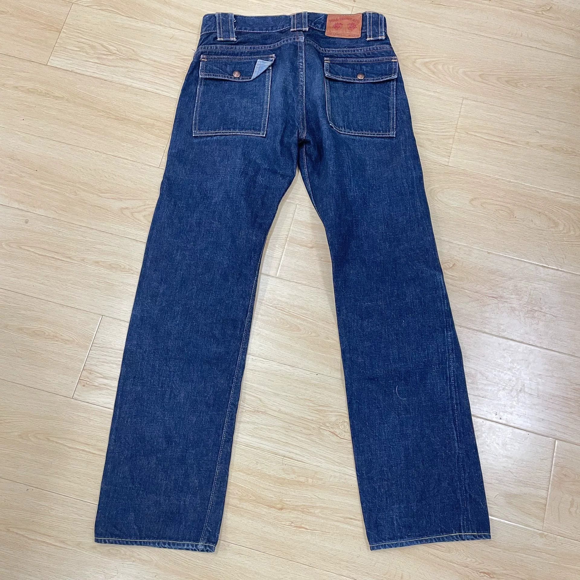 Full Count & Co. FULLCOUNT 1246 Bush Pants Denim Size US 30 / EU 46 - 5 Thumbnail
