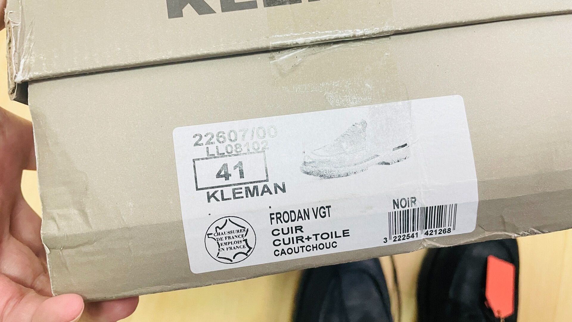 Kleman Kleman Frodan VGT Noir Casual Leather Shoes Size US 8 / EU 41 - 6 Thumbnail