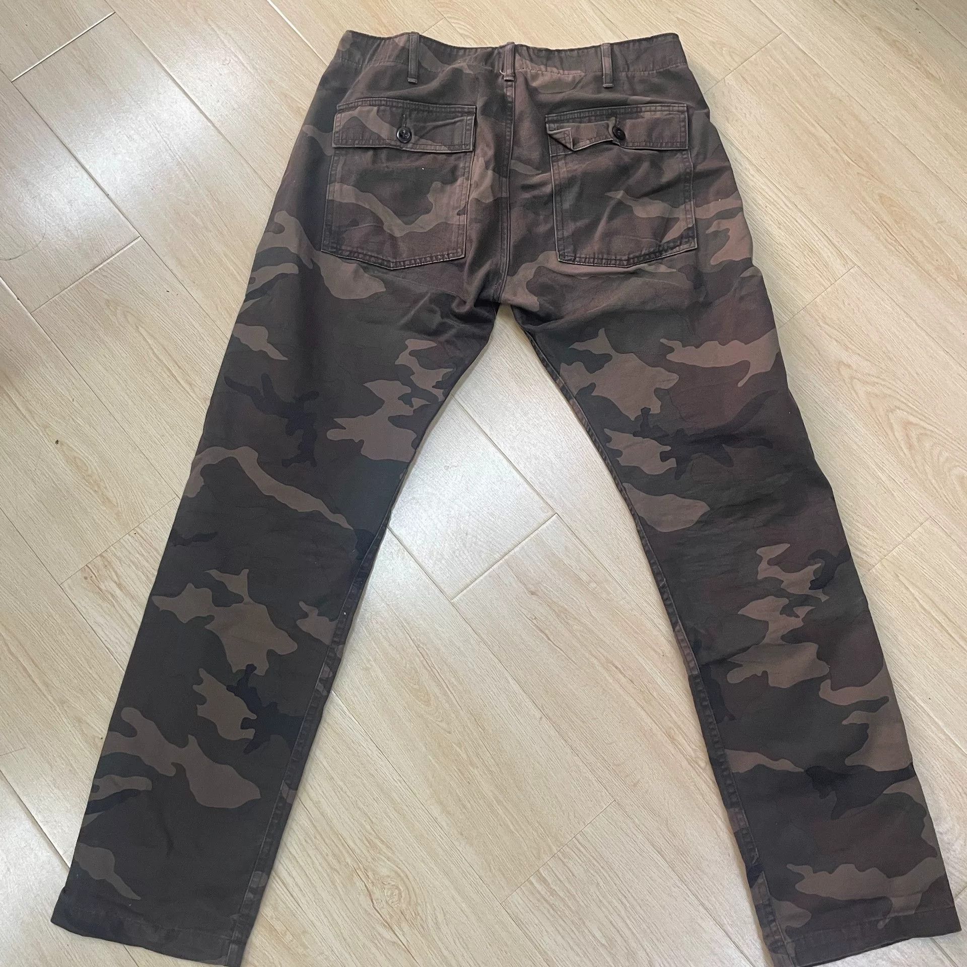 Tellason Tellason Fatigue Pants Camo OG107 Style Size US 31 - 5 Thumbnail