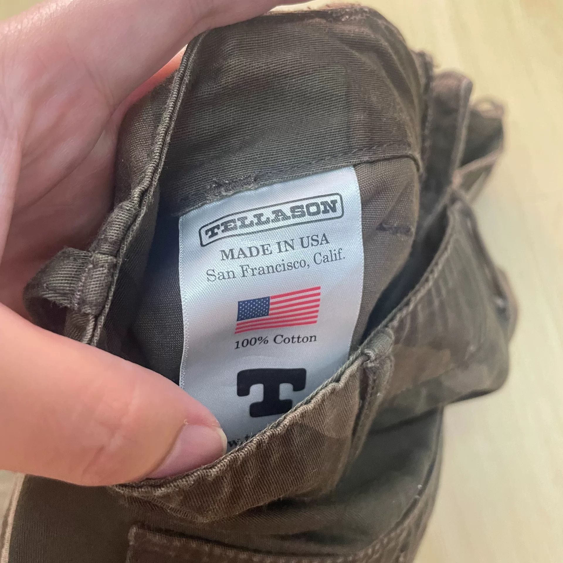 Tellason Tellason Fatigue Pants Camo OG107 Style Size US 31 - 3 Thumbnail