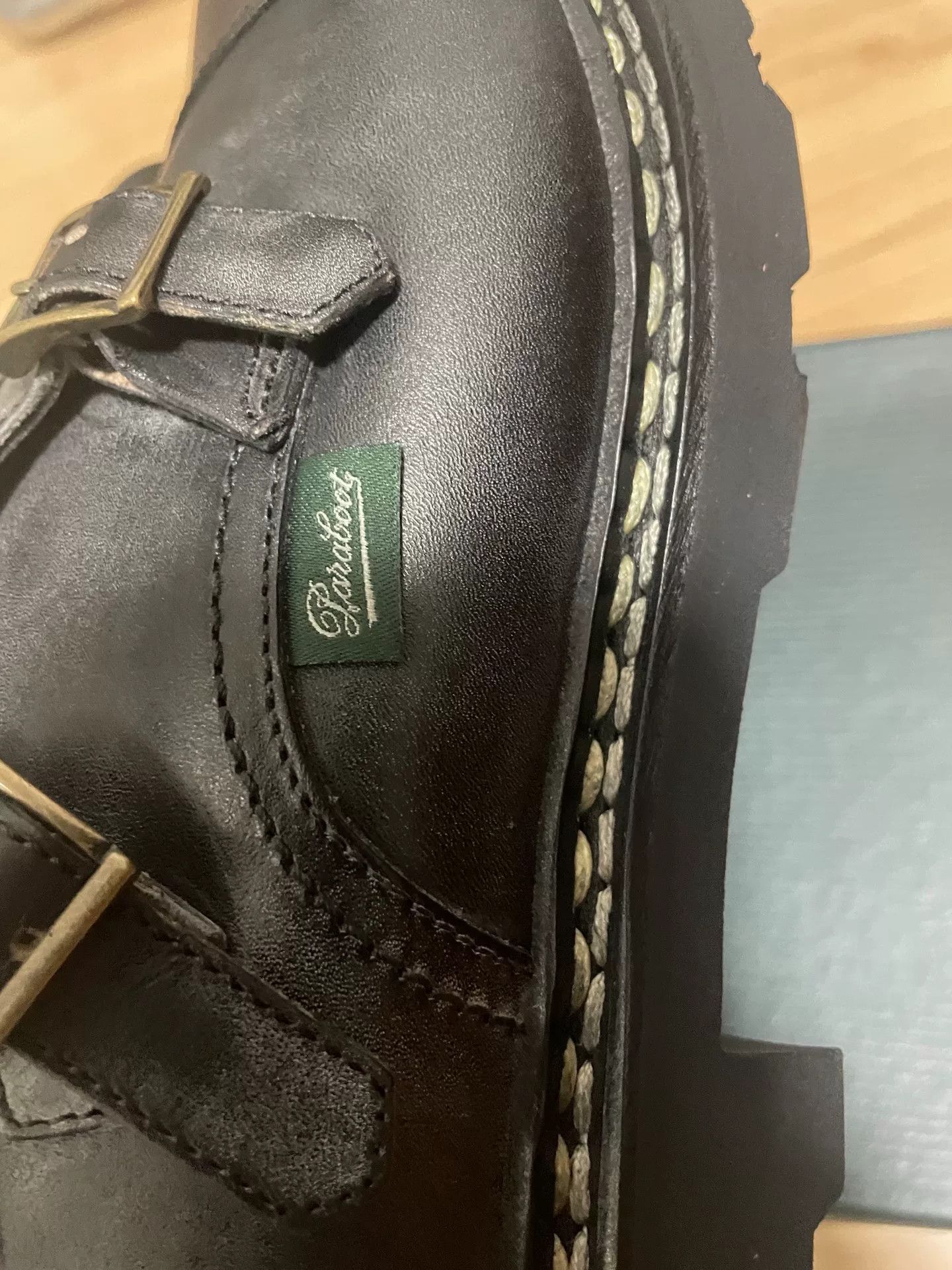 Paraboot Paraboot Monk Shoes Black Size 6.5 Size US 8 / EU 41 - 4 Thumbnail