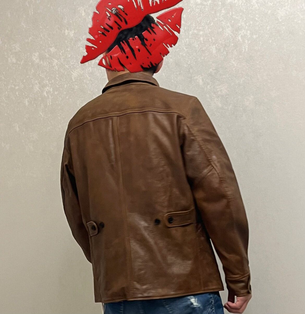 RRL Ralph Lauren Double RL Leather Jacket for Men Size US M / EU 48-50 / 2 - 5 Thumbnail
