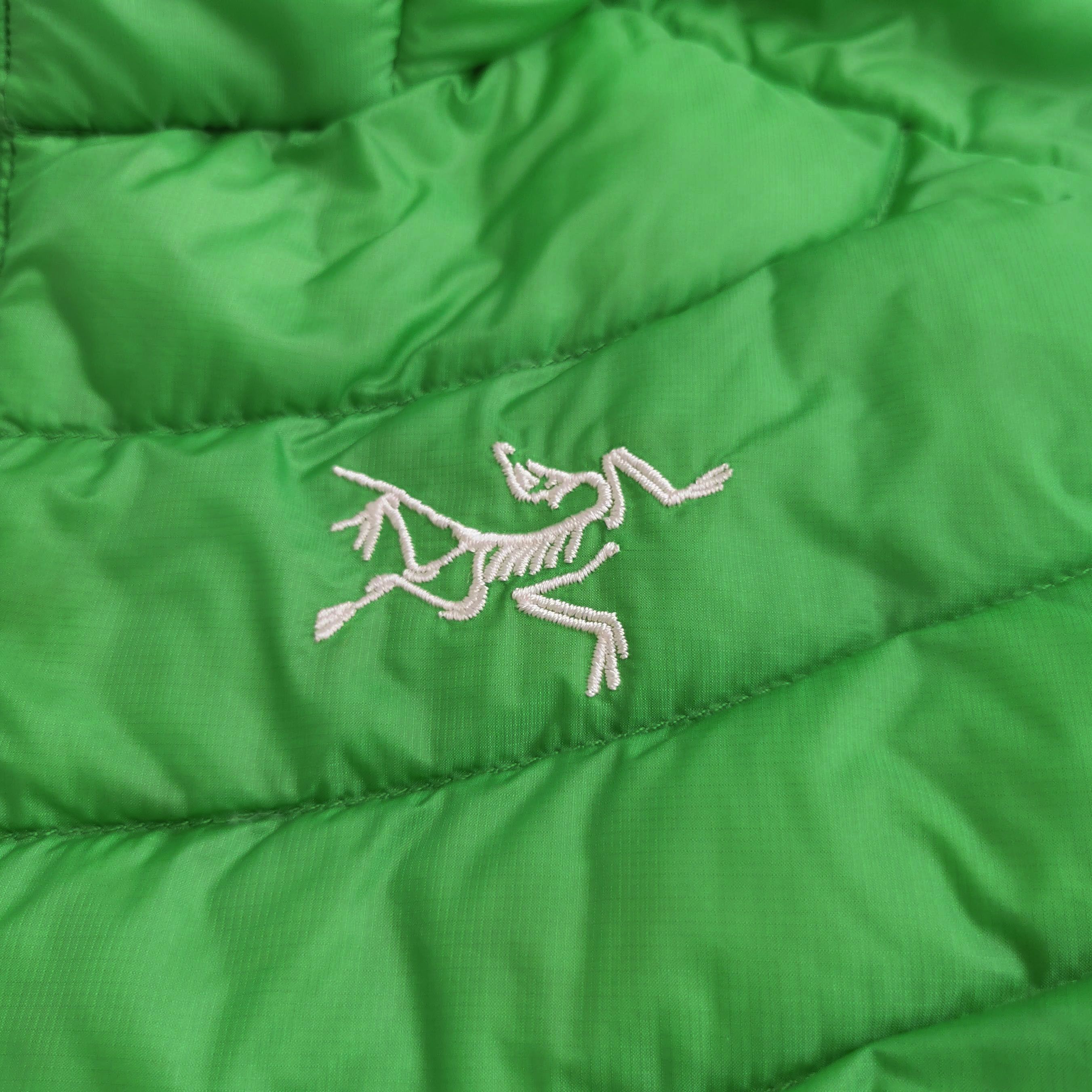 Arc'teryx Arc'teryx XS Green Quilted Hooded Down Jacket Size XS / US 0-2 / IT 36-38 - 6 Thumbnail