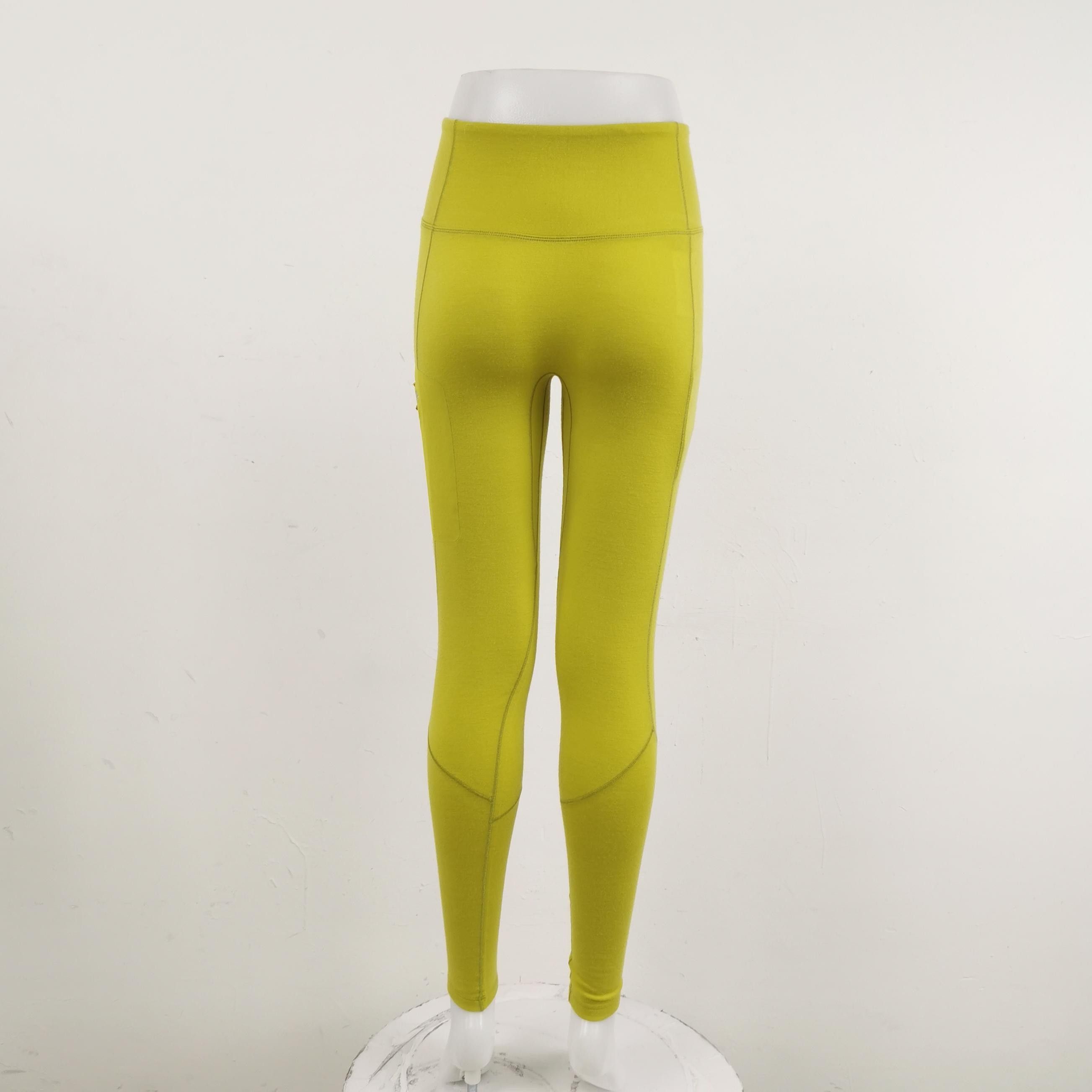 Arc'teryx Arc'teryx Yellow High-Waist Logo Leggings M Size 26" / US 2 / IT 38 - 3 Thumbnail