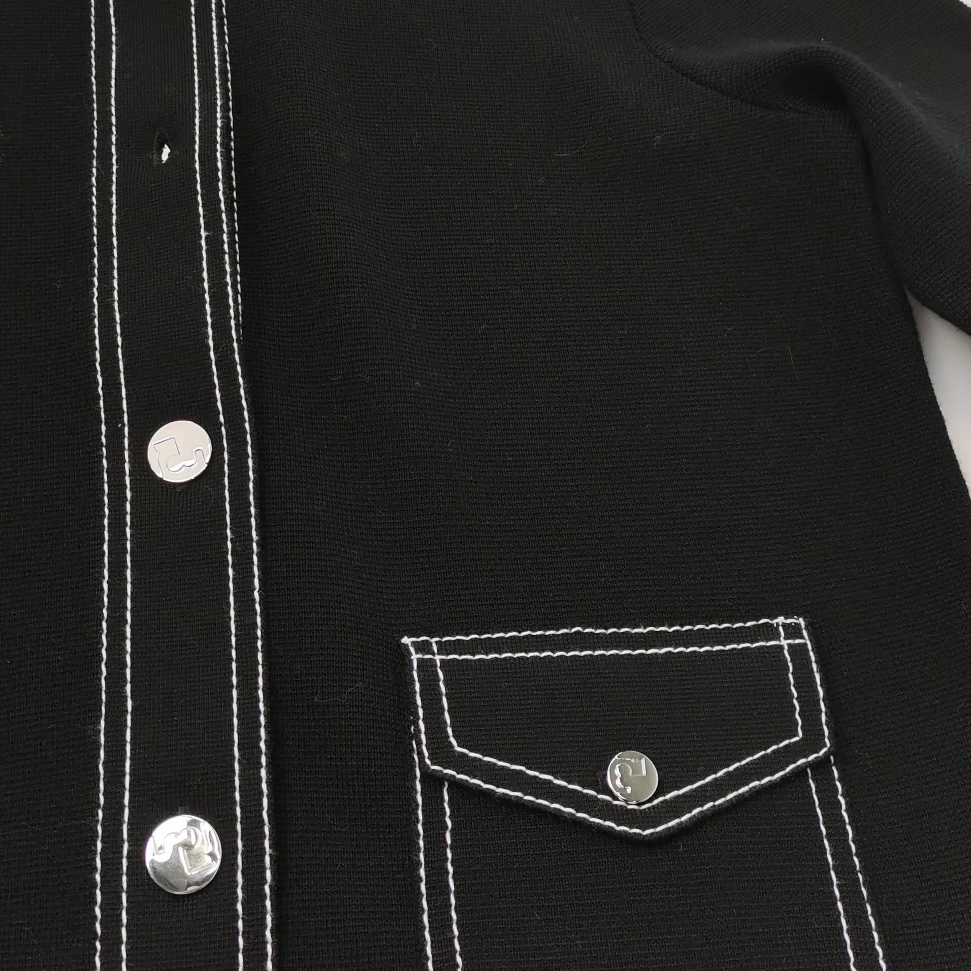 Tory Burch Tory Burch Wool Single-Breasted Crewneck Jacket XXS Size XXS / US 00 / IT 34 - 6 Thumbnail
