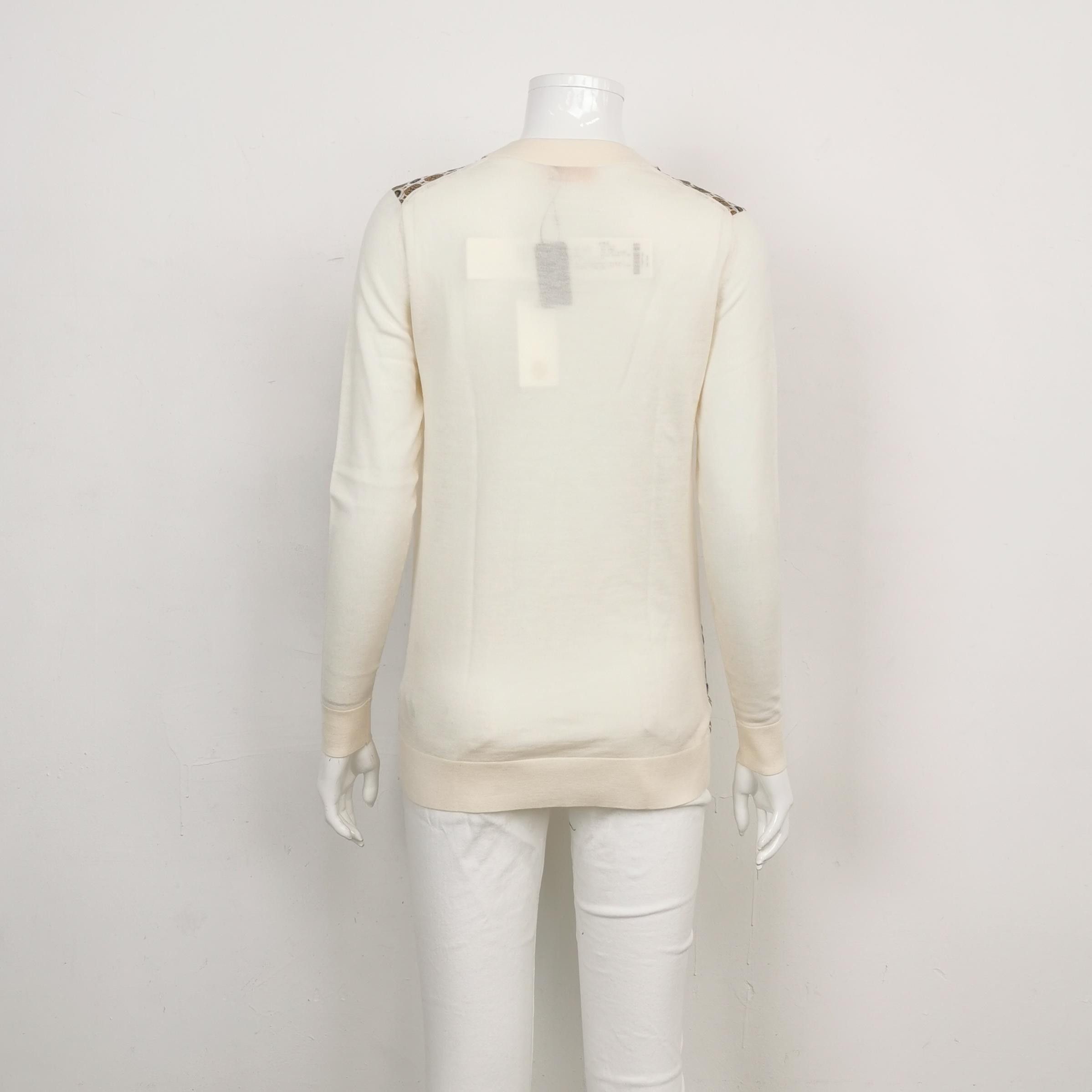 Tory Burch Tory Burch XXS Cotton-Wool Long Sleeve Cardigan Size XXS / US 00 / IT 34 - 3 Thumbnail