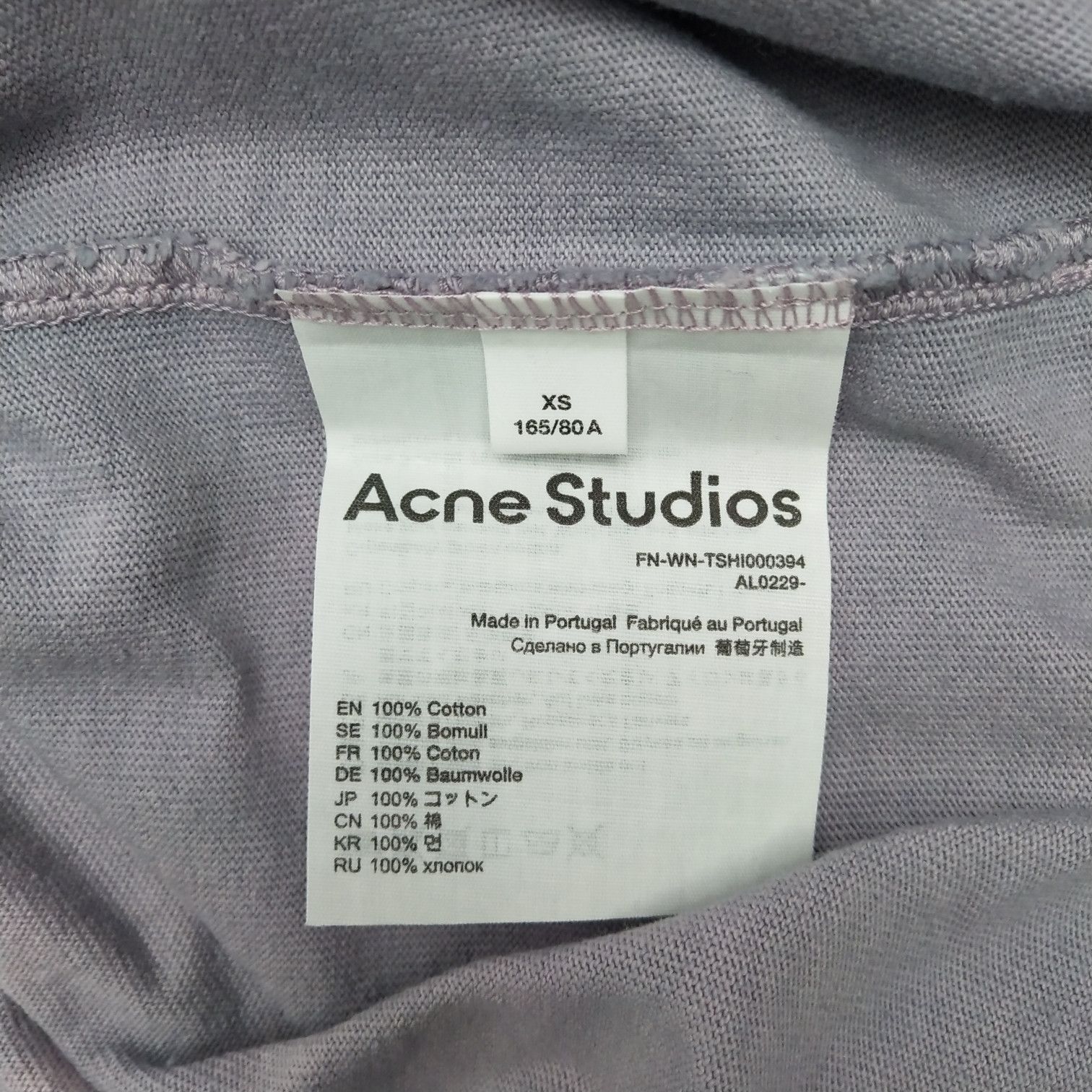 Acne Studios Acne Studios XS Tie-Dye Collared Long-Sleeve T-Shirt Size XS / US 0-2 / IT 36-38 - 13 Thumbnail