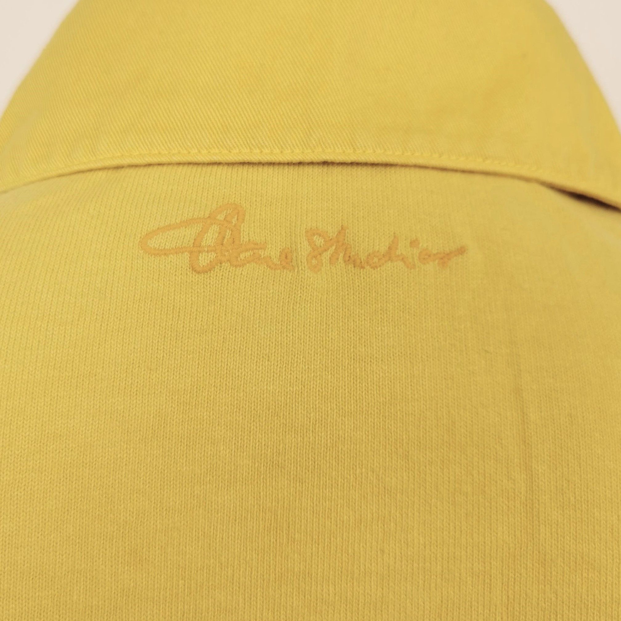 Acne Studios Acne Studios Yellow Tie-Dye Polo Shirt S Size XXS / US 00 / IT 34 - 5 Thumbnail
