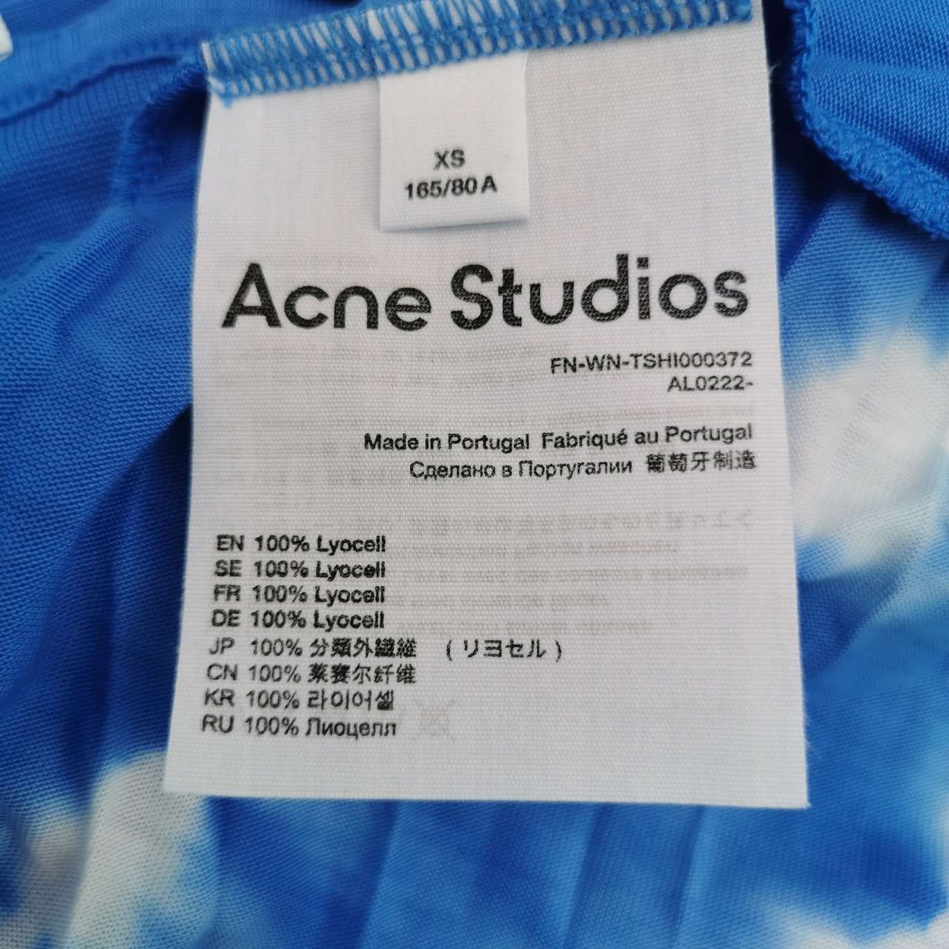 Acne Studios Acne Studios XS Tie-Dye Crew Neck T-Shirt Size XS / US 0-2 / IT 36-38 - 12 Thumbnail