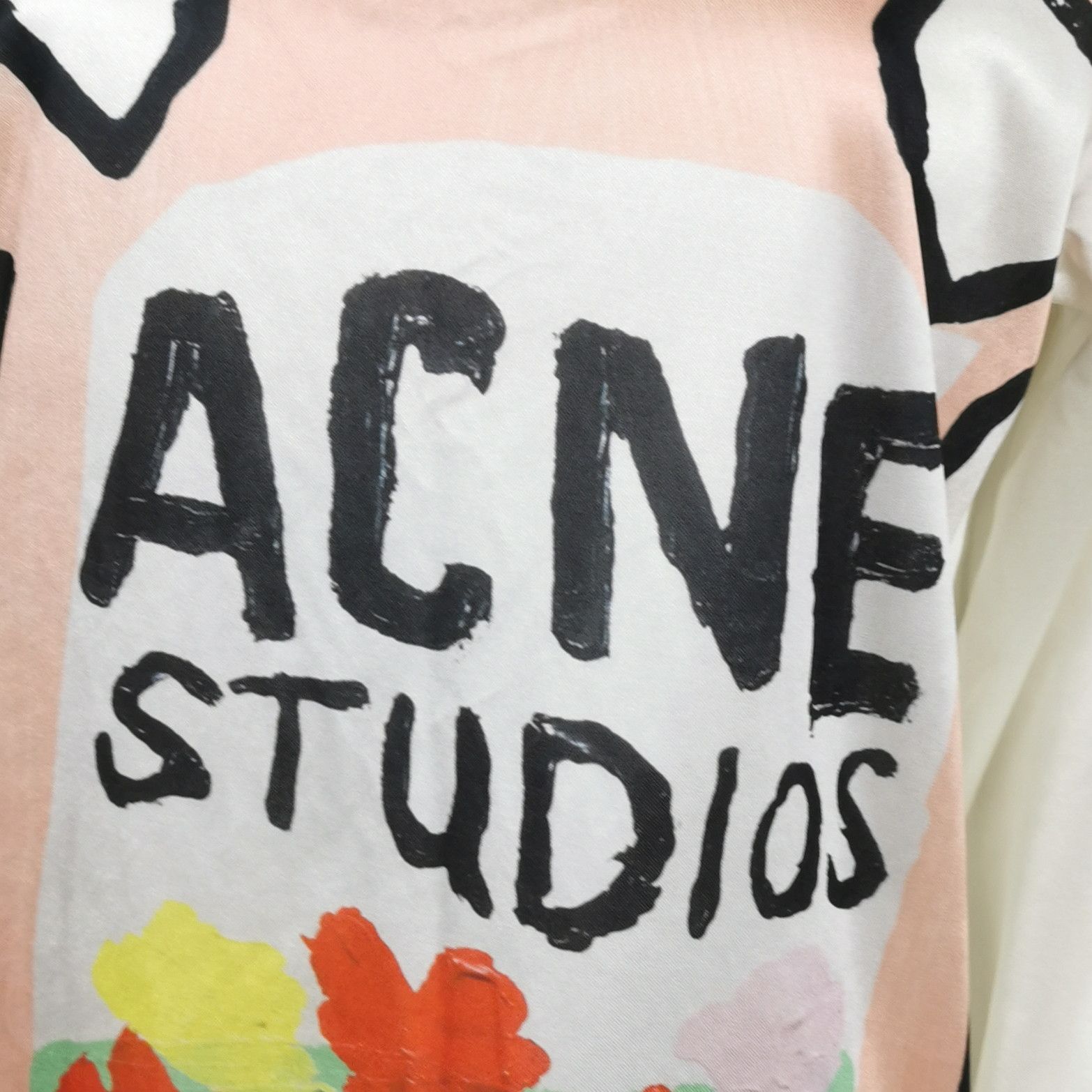 Acne Studios Acne Studios XXS Cotton Logo Crewneck Sweatshirt Size XXS / US 00 / IT 34 - 5 Thumbnail