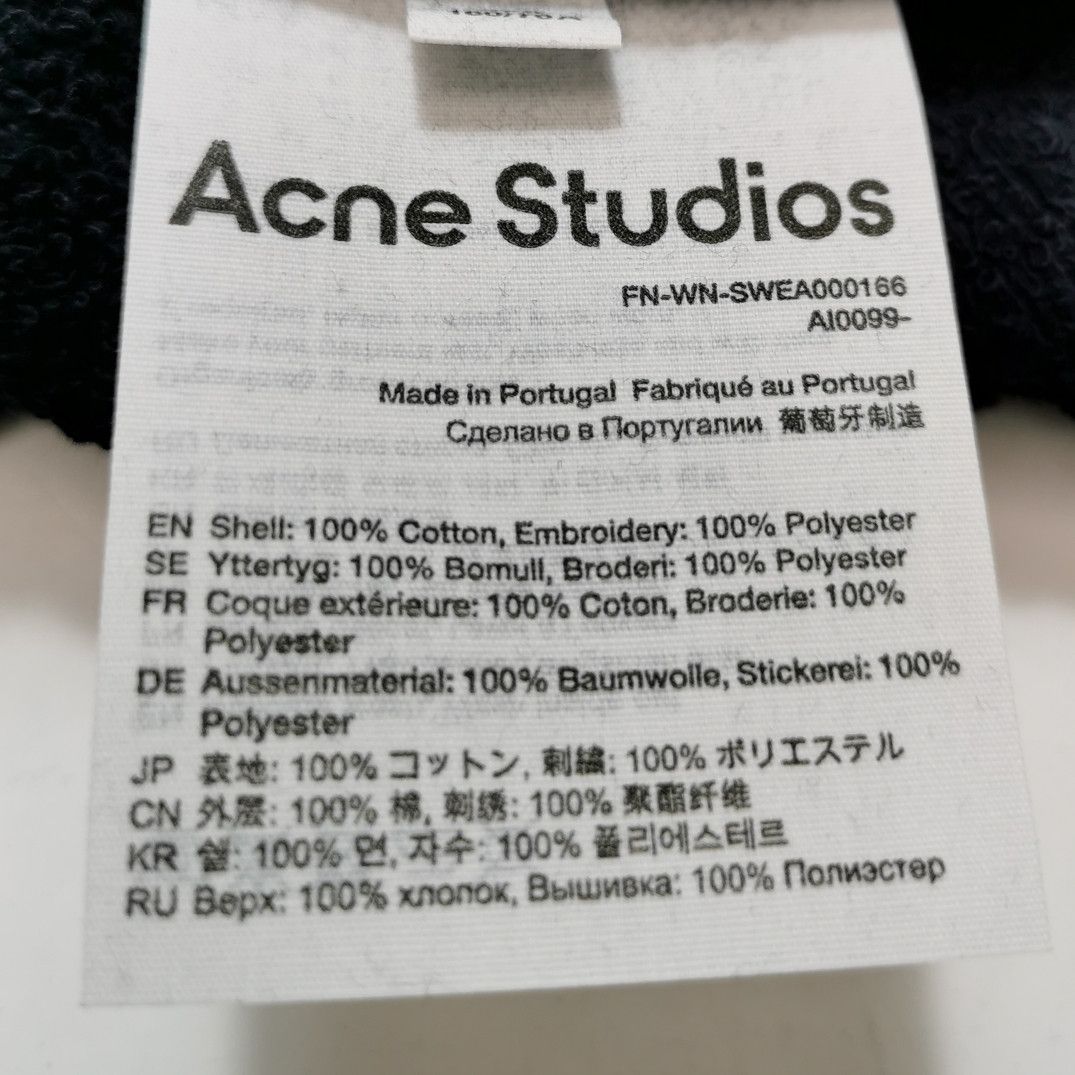 Acne Studios Acne Studios XXS Cotton Logo Crewneck Sweatshirt Size XXS / US 00 / IT 34 - 14 Thumbnail