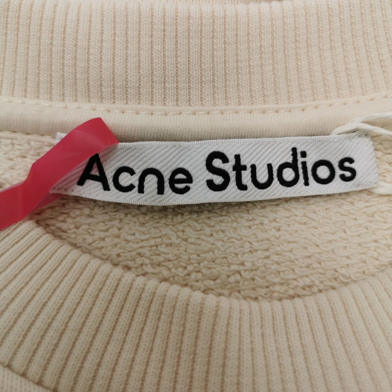 Acne Studios Acne Studios XS Cotton Logo Crewneck Sweatshirt Size XS / US 0-2 / IT 36-38 - 9 Thumbnail