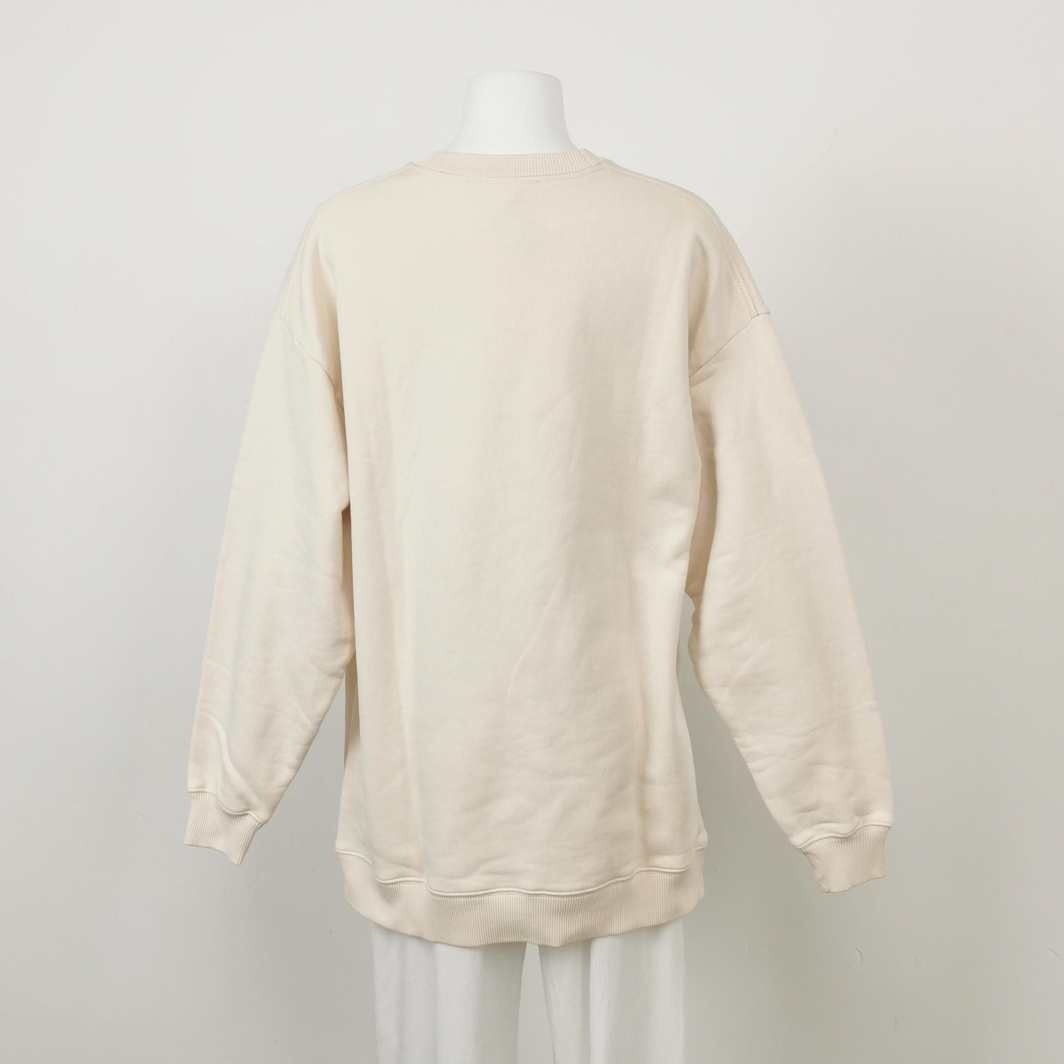 Acne Studios Acne Studios XS Cotton Logo Crewneck Sweatshirt Size XS / US 0-2 / IT 36-38 - 4 Thumbnail