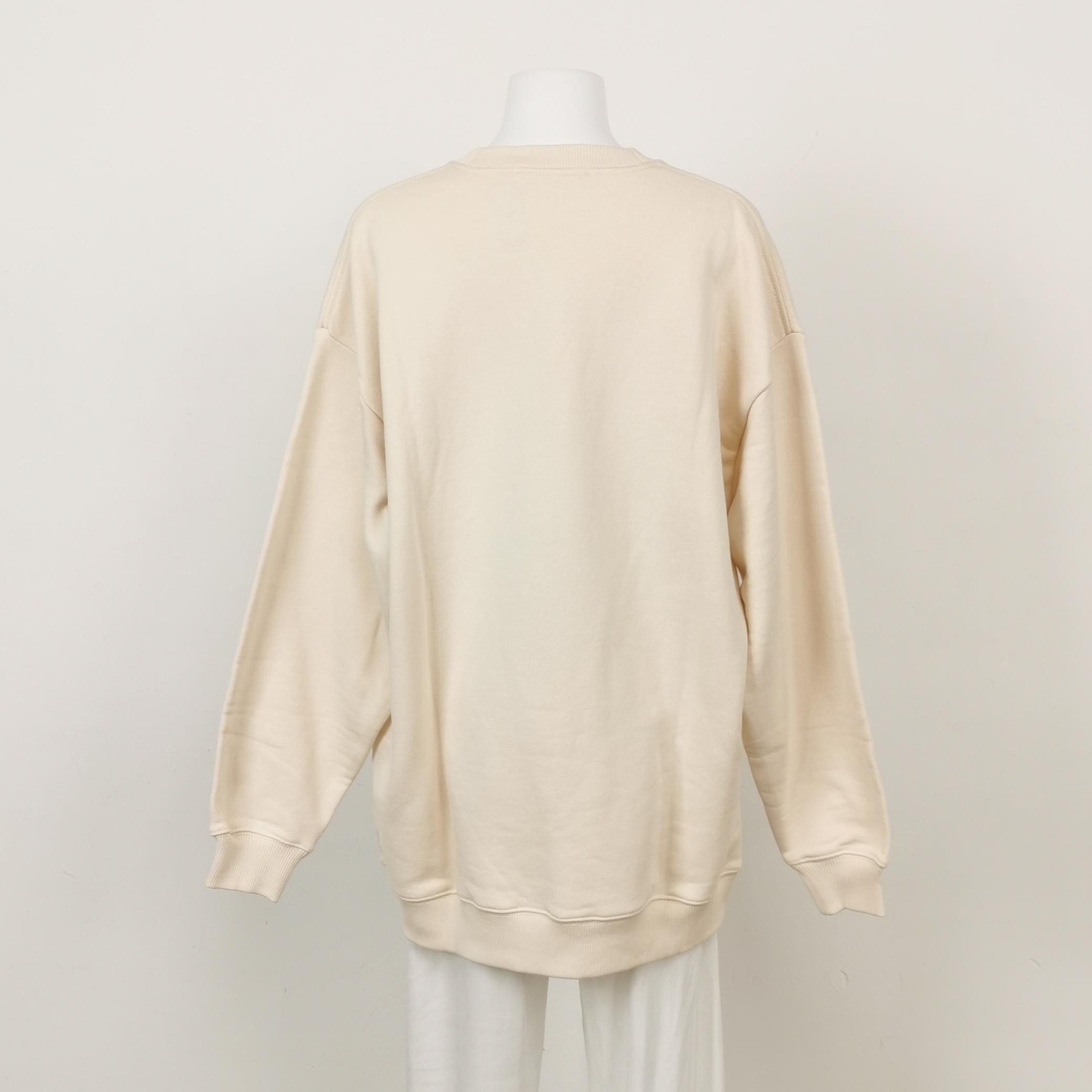 Acne Studios Acne Studios Kids Beige Crewneck Sweatshirt 6Y Size S / US 4 / IT 40 - 3 Thumbnail