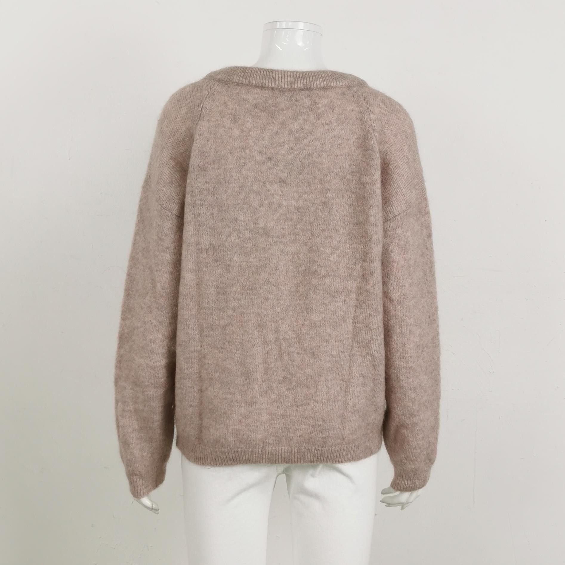 Acne Studios Acne Studios S Solid Crew Neck Knit Top Size XS / US 0-2 / IT 36-38 - 4 Thumbnail