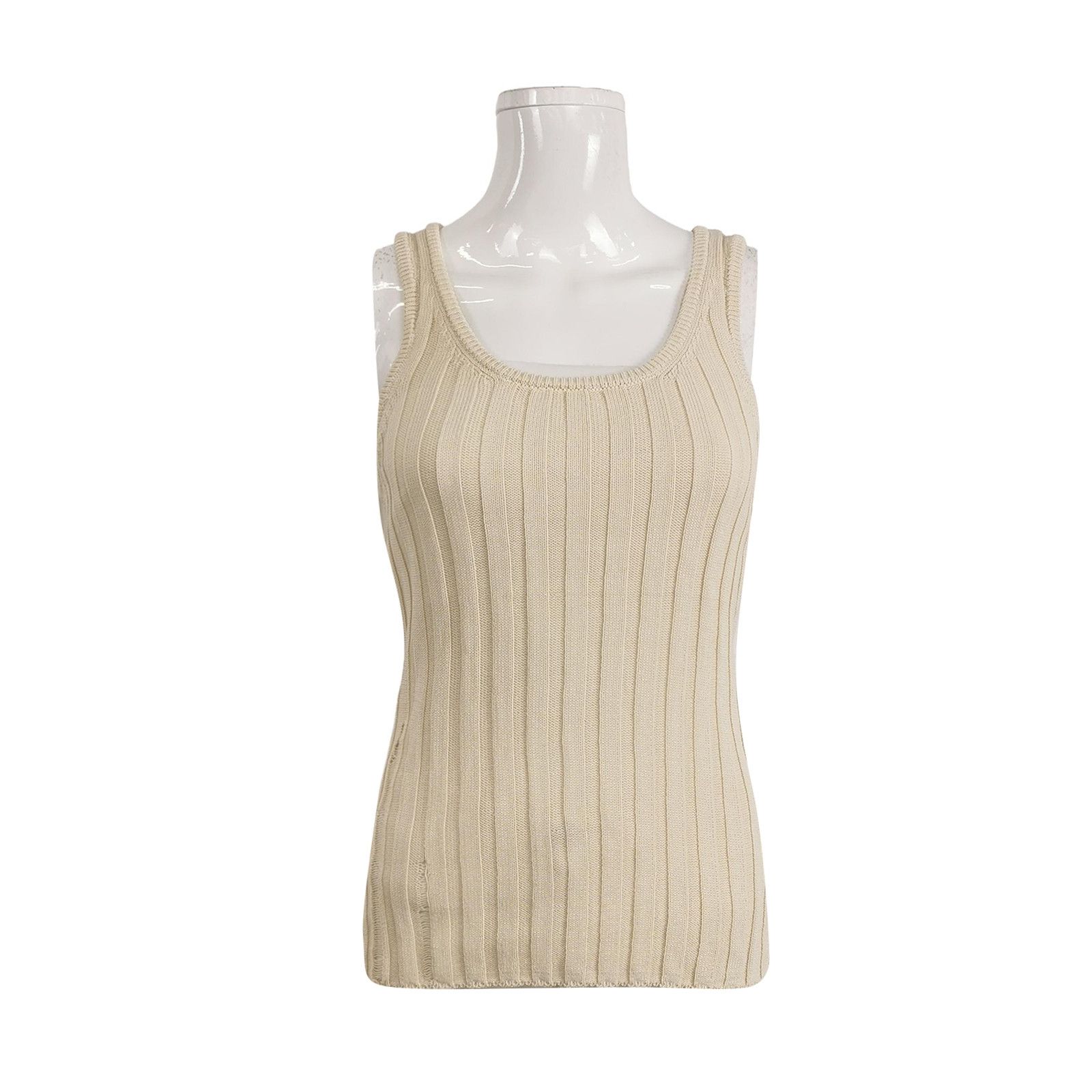 Acne Studios Acne Studios Sleeveless Cotton Tank Top S Size S / US 4 / IT 40 - 2 Thumbnail
