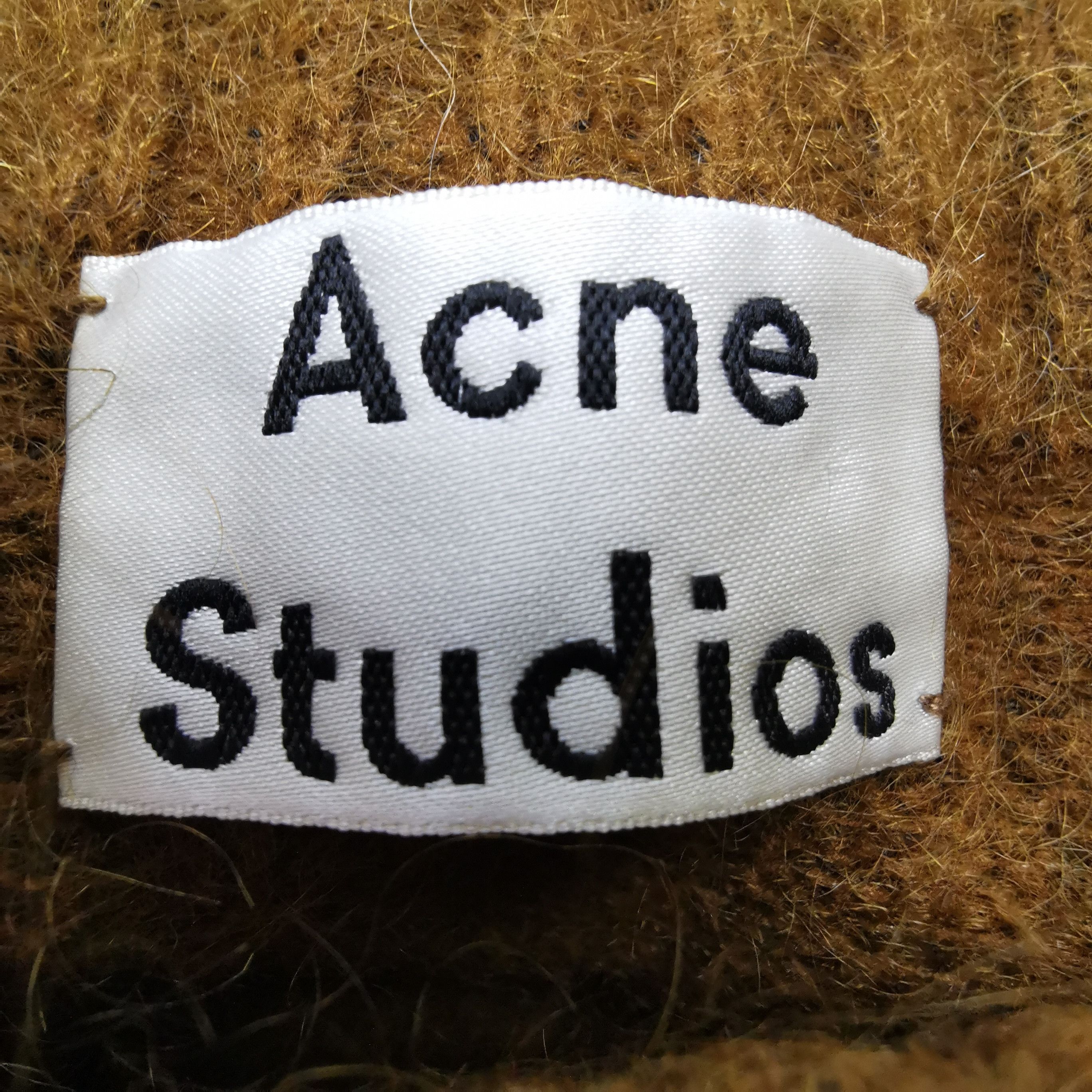 Acne Studios Acne Studios Orange Ribbed Half-Zip Sweater S Size XS / US 0-2 / IT 36-38 - 6 Thumbnail
