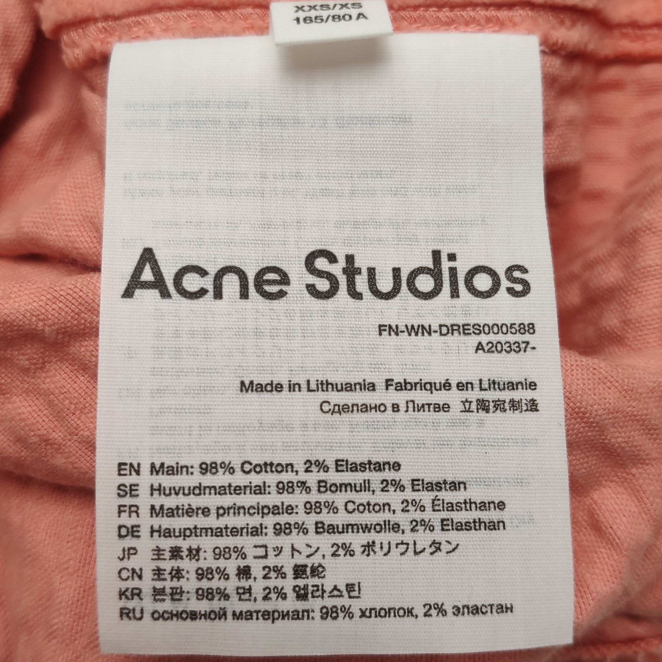 Acne Studios Acne Studios Orange Ribbed Half-Zip Sweater S Size XS / US 0-2 / IT 36-38 - 14 Thumbnail