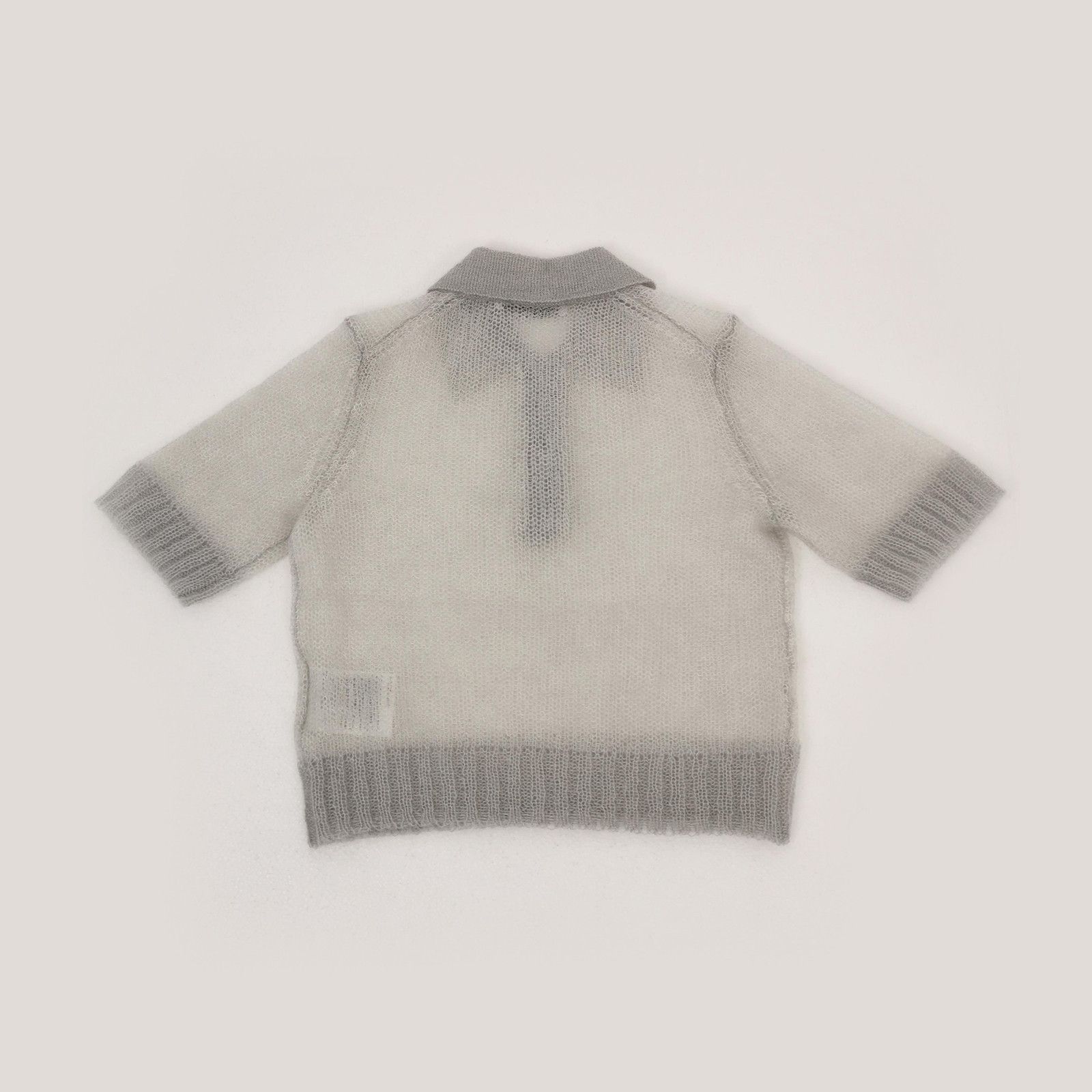 Acne Studios Acne Studios XS Mohair Wool Collared Knit Sweater Size XS / US 0-2 / IT 36-38 - 3 Thumbnail