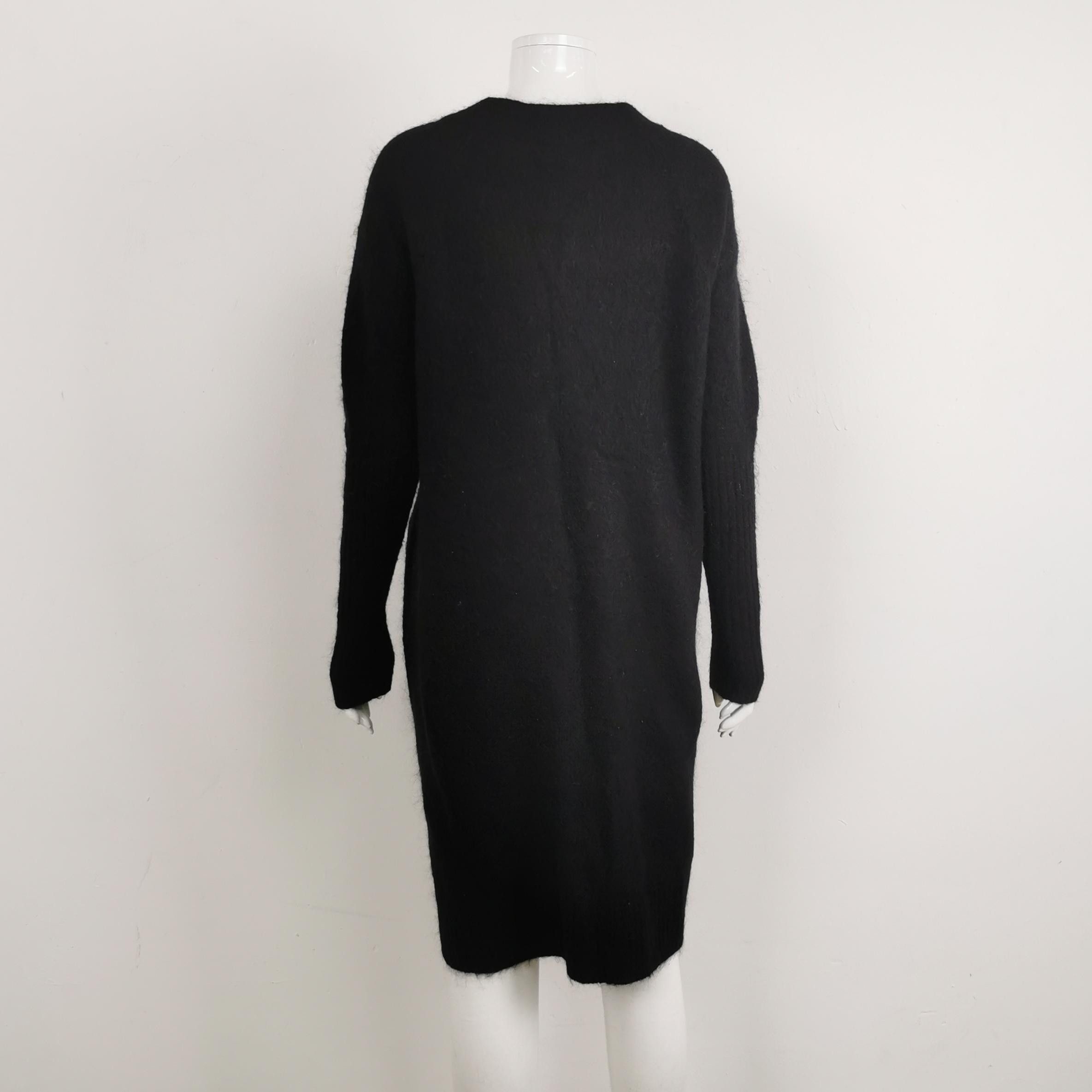 Acne Studios Acne Studios S Black V-Neck Long Cardigan Size XXS / US 00 / IT 34 - 3 Thumbnail