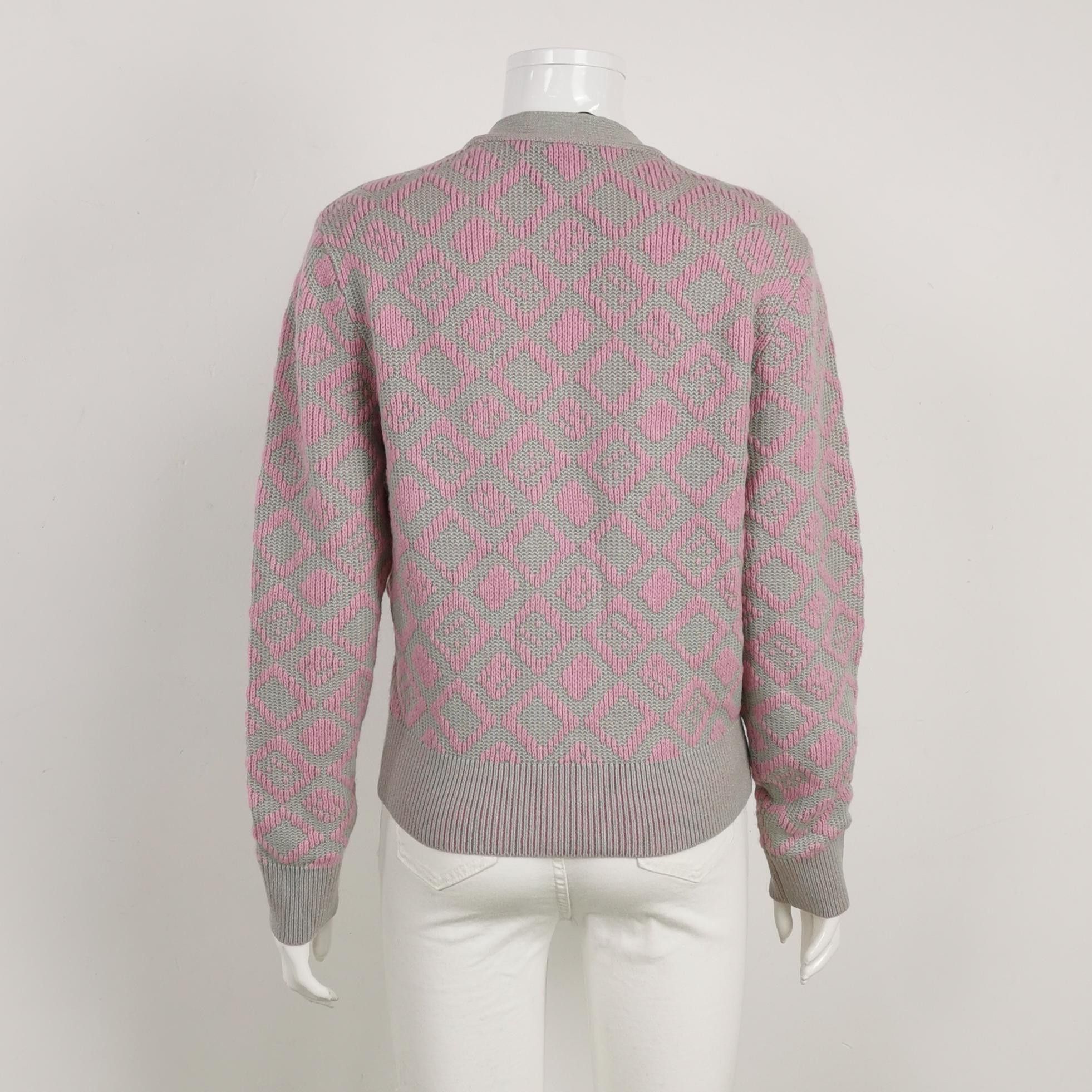Acne Studios Acne Studios S Mohair Wool Blend V-Neck Cardigan Size XS / US 0-2 / IT 36-38 - 4 Thumbnail