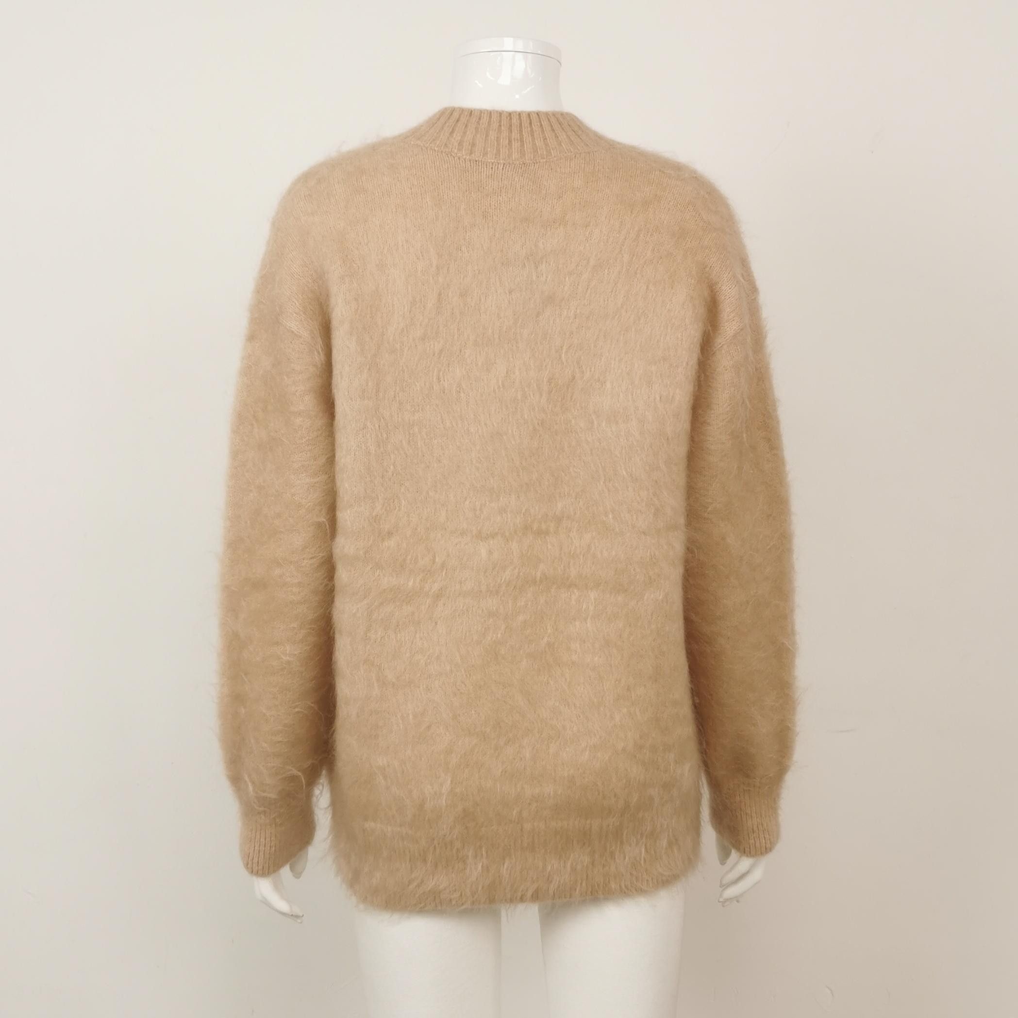 Acne Studios Acne Studios XXS V-Neck Mohair Wool Sweater Size XXS / US 00 / IT 34 - 3 Thumbnail