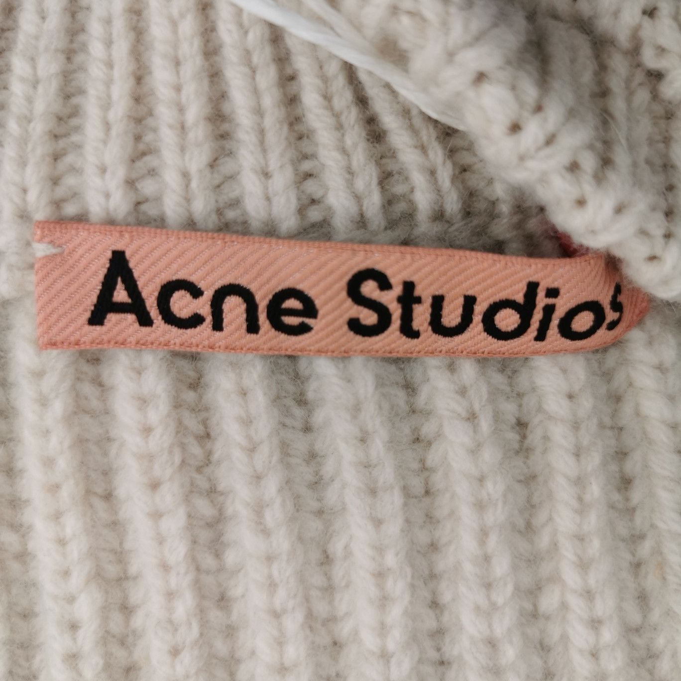 Acne Studios Acne Studios S Solid Long-Sleeve Knit Sweater Size XS / US 0-2 / IT 36-38 - 7 Thumbnail