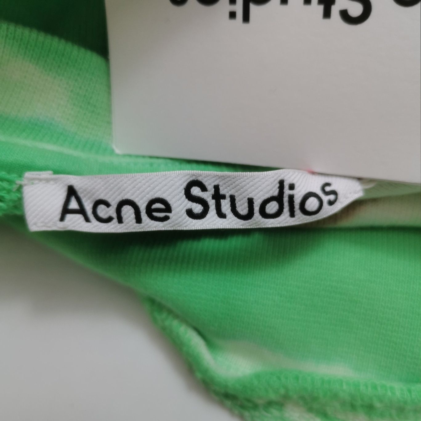 Acne Studios Acne Studios XXS Cotton Colorblock Hoodie Size XS / US 0-2 / IT 36-38 - 9 Thumbnail