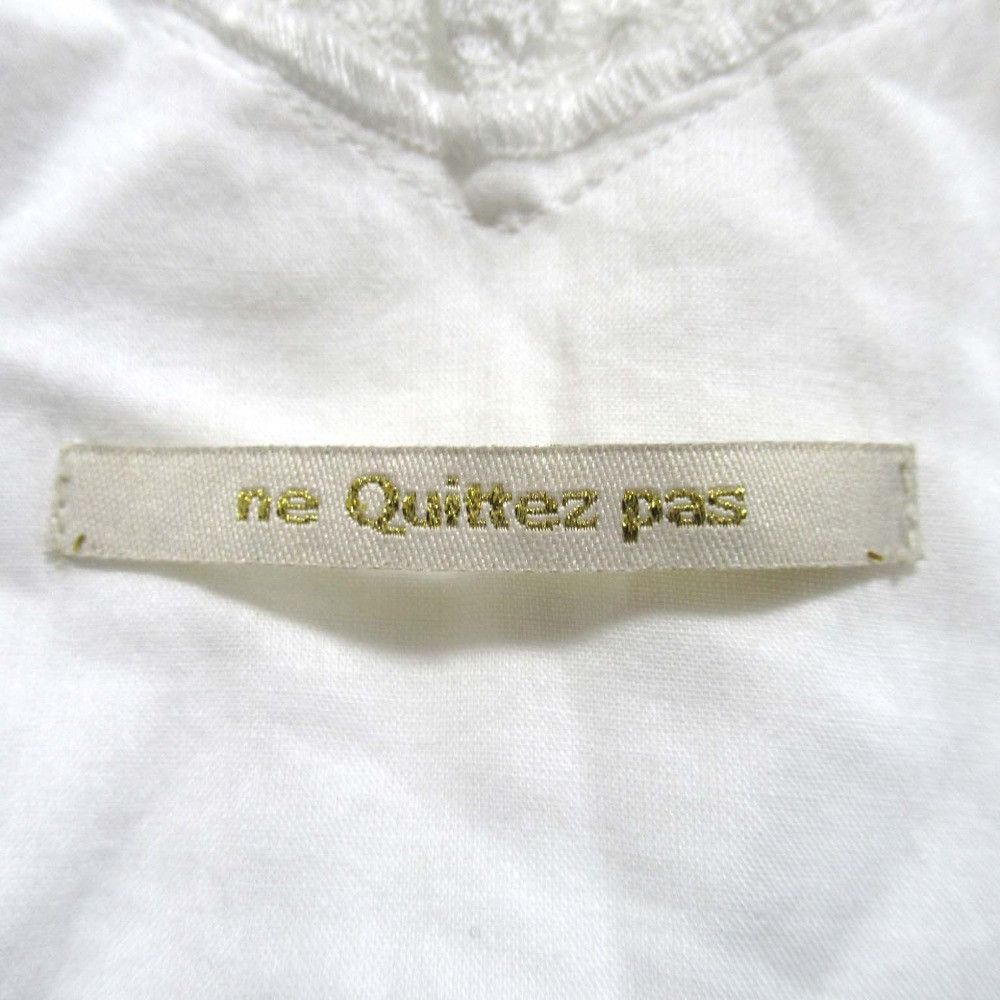Other Other NE QUITTEZ PAS Cotton Voile Lace Dress Textile Dresses DUTY FREE for USA Size ONE SIZE - 6 Thumbnail