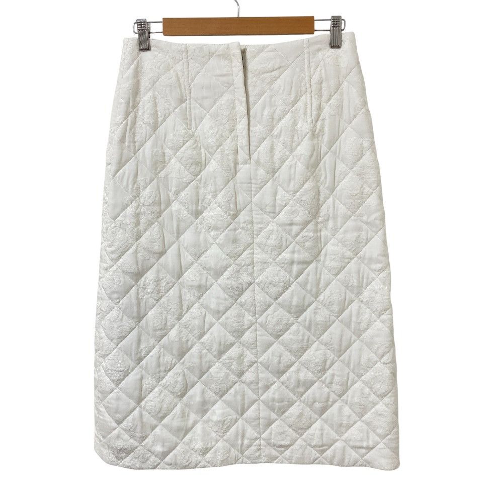 Jil Sander Jil Sander Jil Sander Jacquard Quilted Skirt Textile Skirts J03MA0188 DUTY FREE for USA Size ONE SIZE - 2 Thumbnail