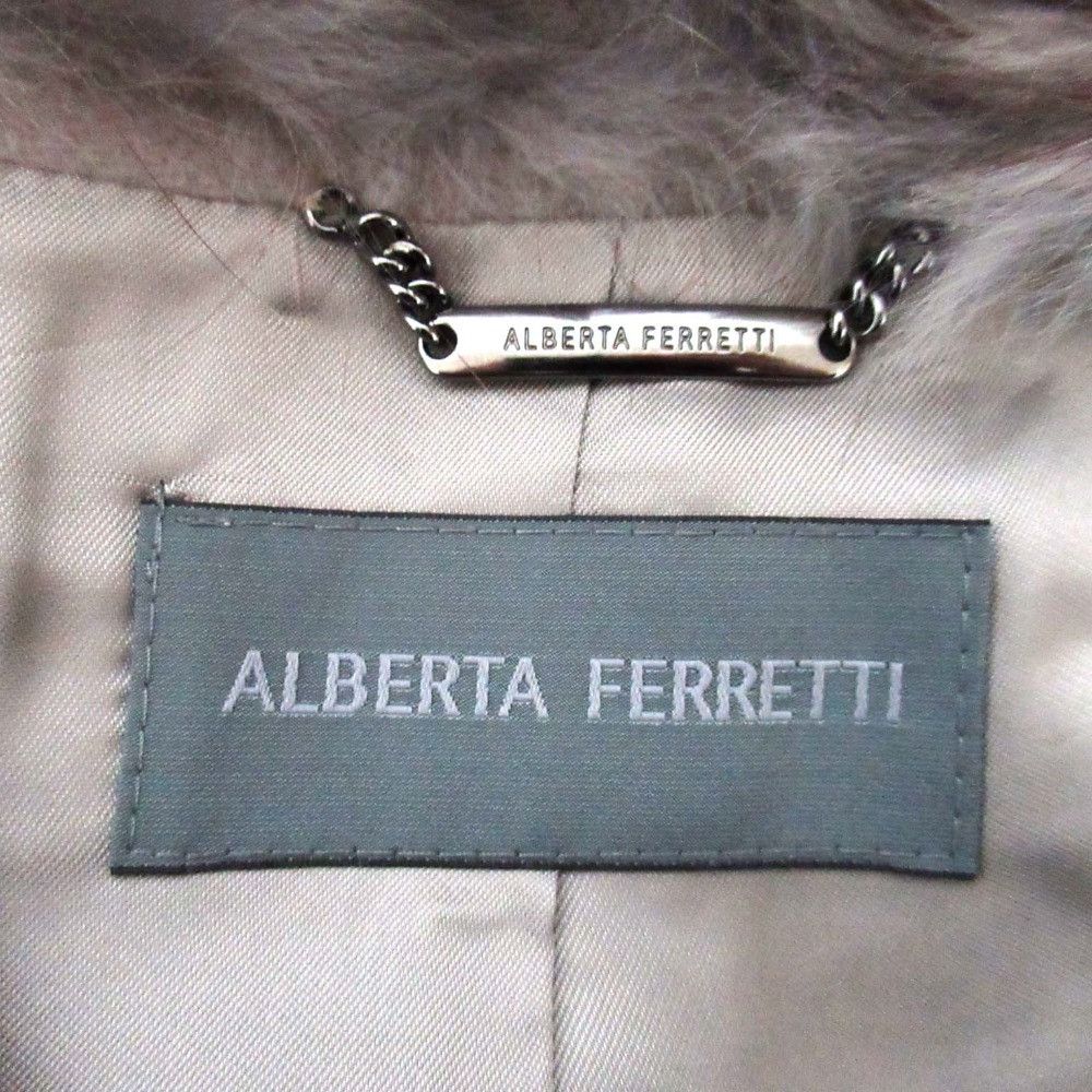 Other Other Alberta Ferretti Fur Trim Coat Fur Outerwear DUTY FREE for USA Size ONE SIZE - 9 Thumbnail