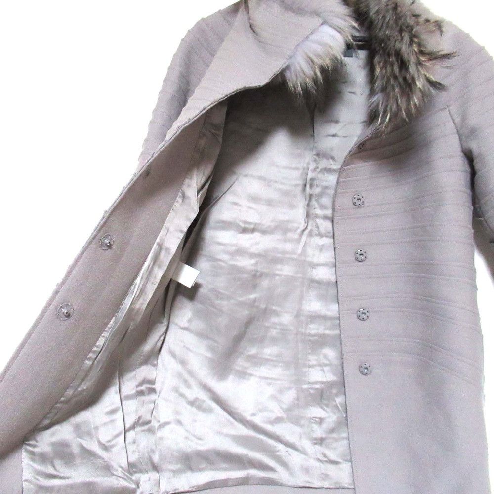 Other Other Alberta Ferretti Fur Trim Coat Fur Outerwear DUTY FREE for USA Size ONE SIZE - 5 Thumbnail
