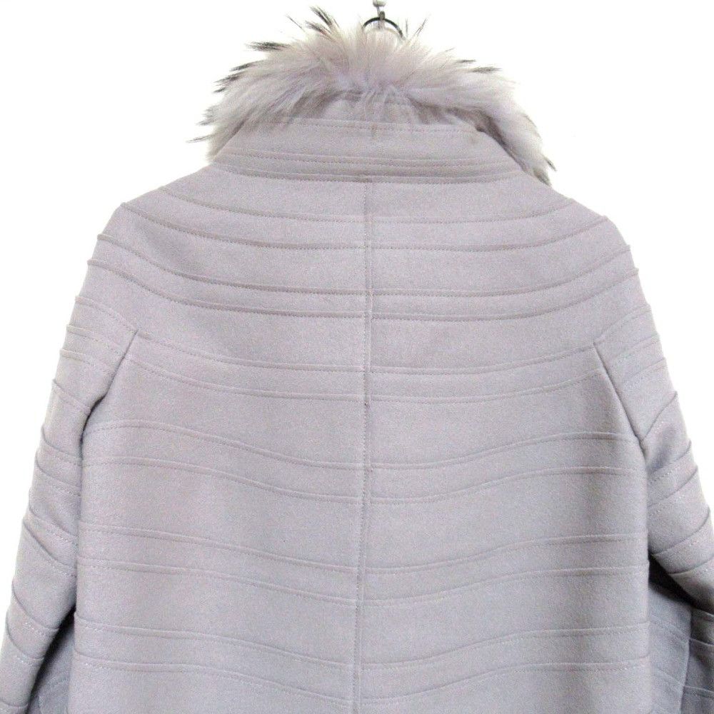 Other Other Alberta Ferretti Fur Trim Coat Fur Outerwear DUTY FREE for USA Size ONE SIZE - 4 Thumbnail