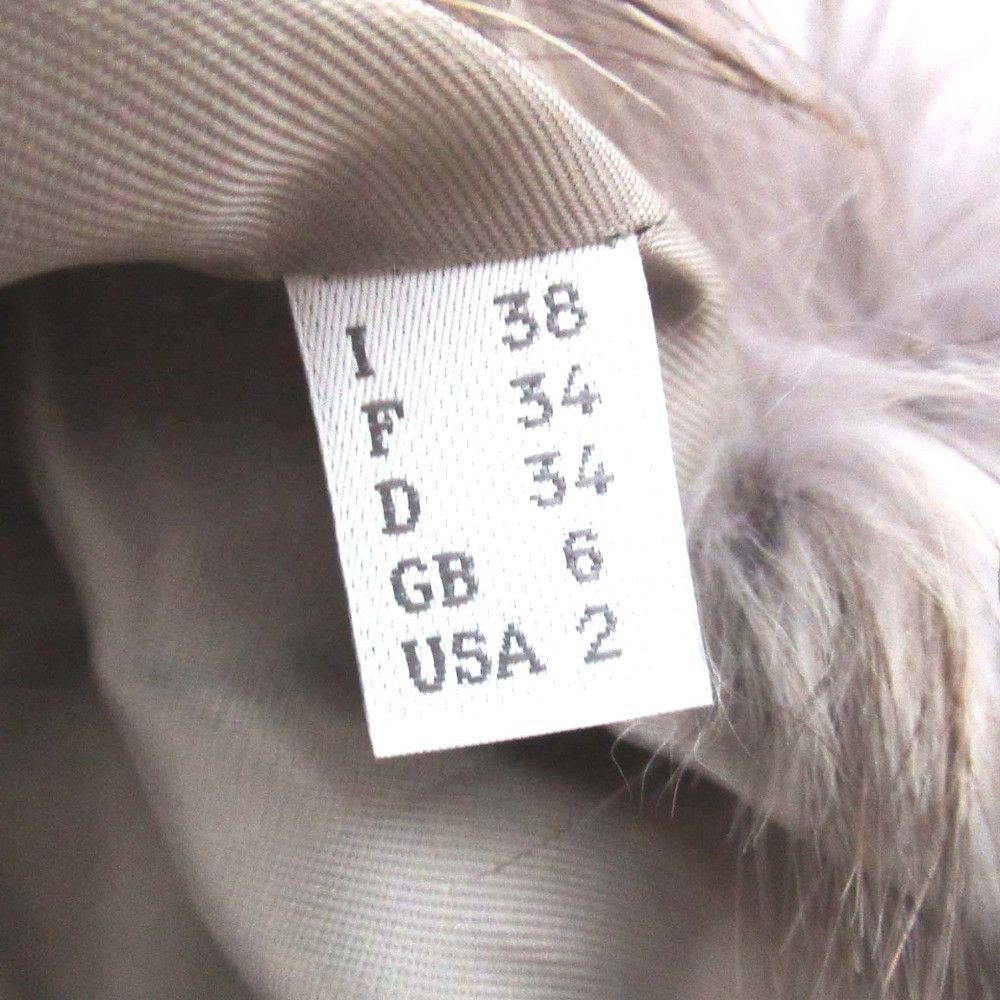 Other Other Alberta Ferretti Fur Trim Coat Fur Outerwear DUTY FREE for USA Size ONE SIZE - 6 Thumbnail