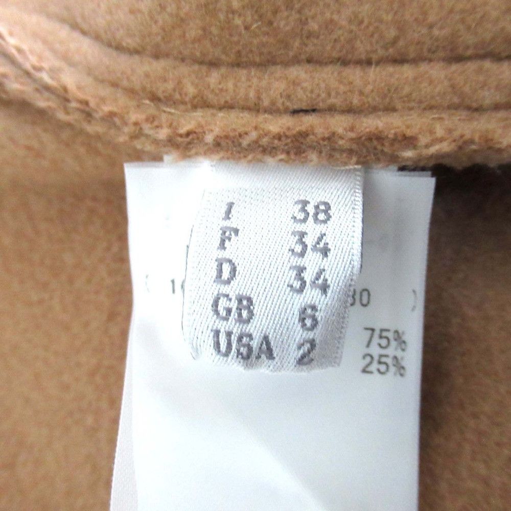 Other Other Alberta Ferretti Wool Collarless Poncho Coat Others Outerwear DUTY FREE for USA Size ONE SIZE - 5 Thumbnail