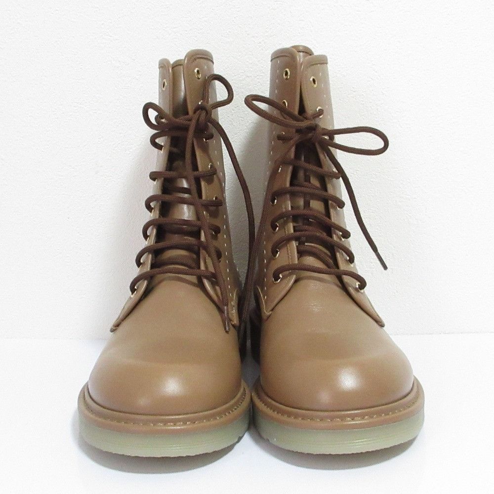 Max Mara Max Mara Max Mara Urban Compact Leather Ankle Boots Leather Shoes DUTY FREE for USA Size ONE SIZE - 3 Thumbnail