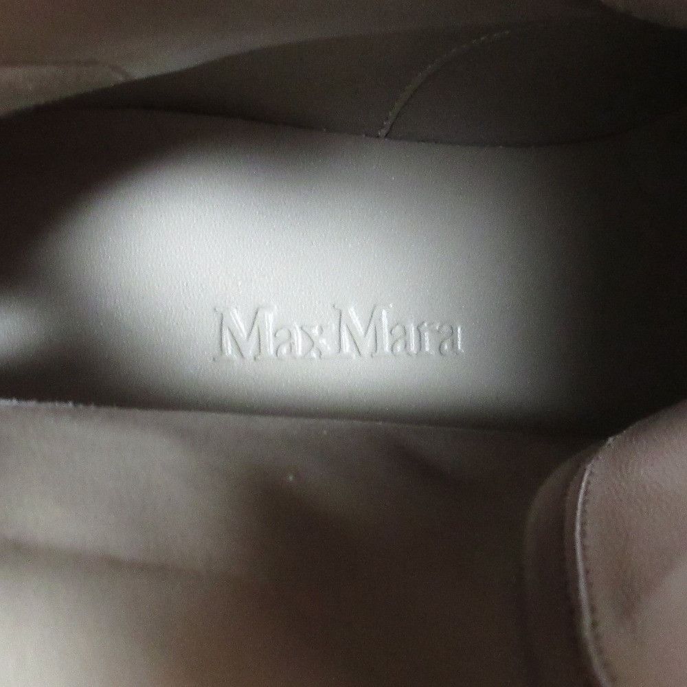 Max Mara Max Mara Max Mara Urban Compact Leather Ankle Boots Leather Shoes DUTY FREE for USA Size ONE SIZE - 5 Thumbnail